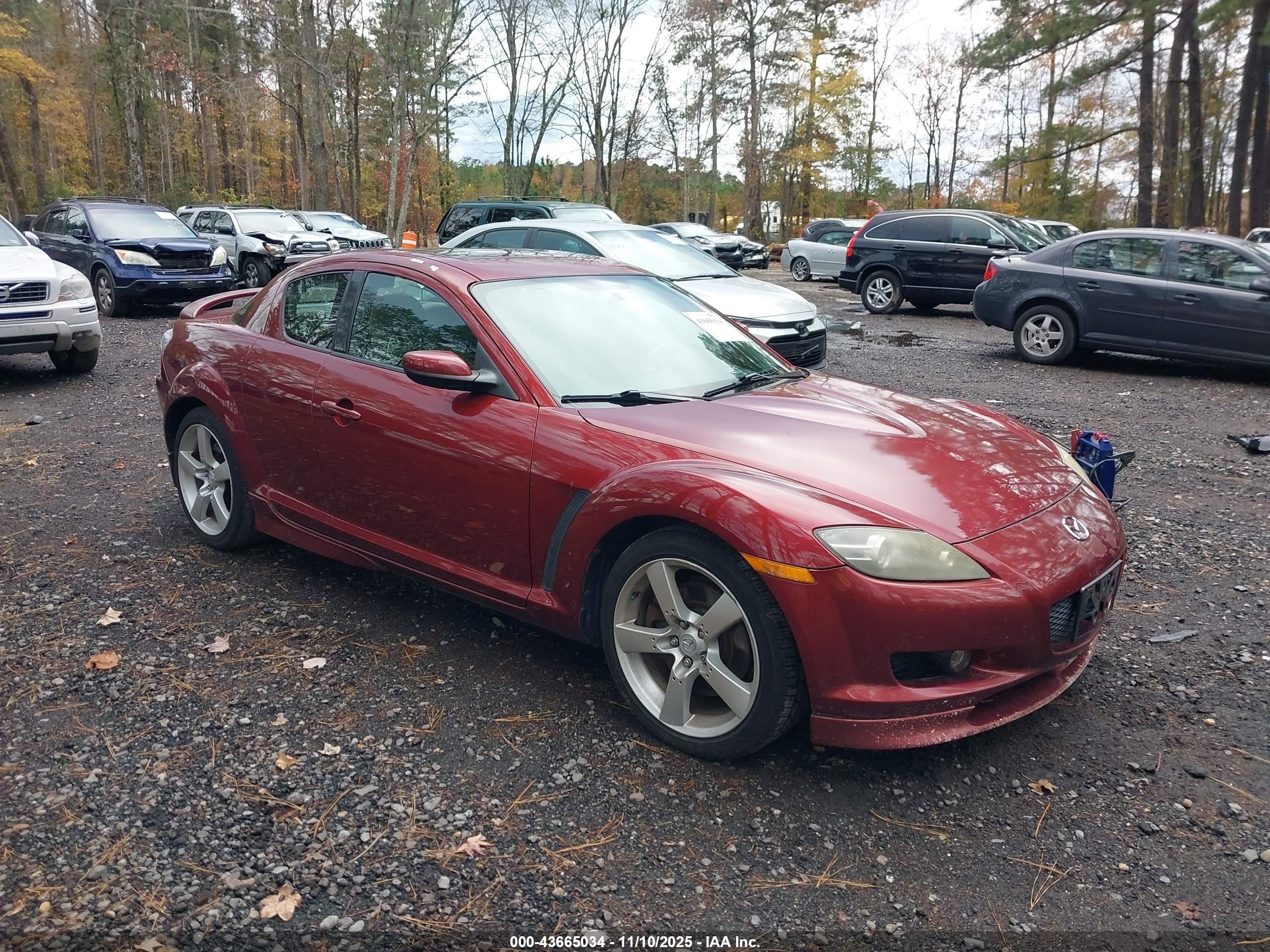 2006 Mazda RX-8, VIN JM1FE173460204732 — Rear end