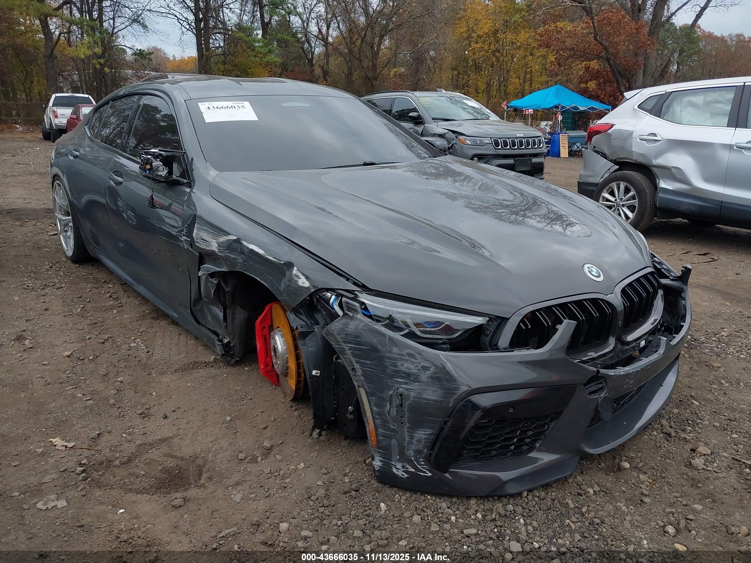 2024 BMW M8 Competition, VIN WBSGV0C02RCP30475 — Перед