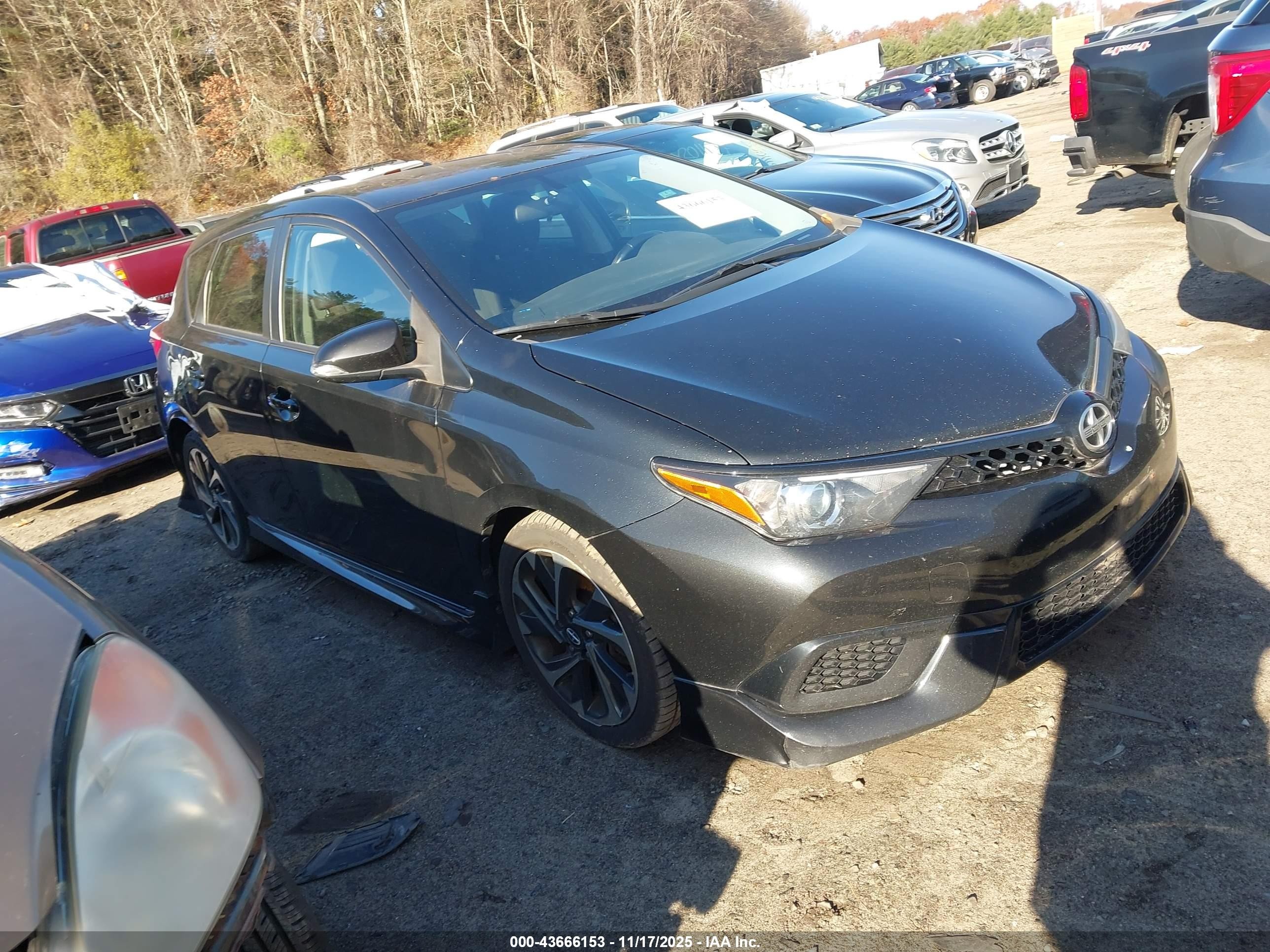 2016 Scion iM, VIN JTNKARJE0GJ516976 — Not stated