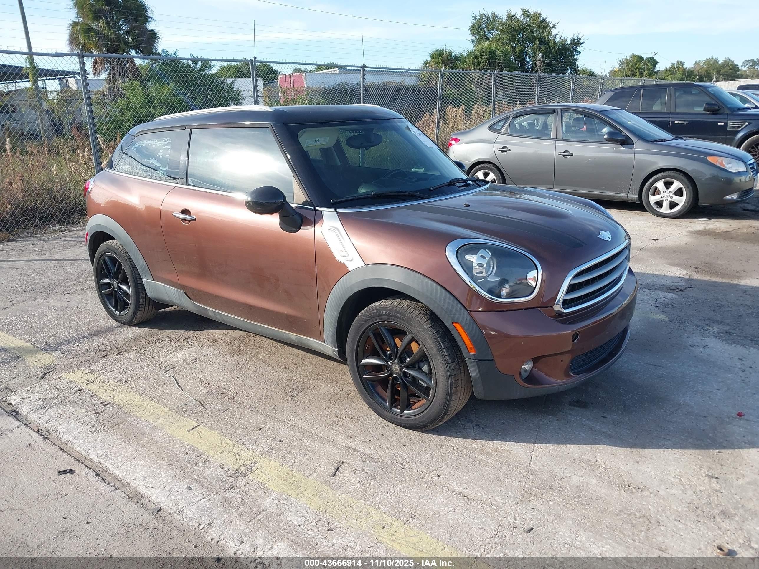 2014 MINI Paceman, VIN WMWSS1C51EWN94406 — Mechanical