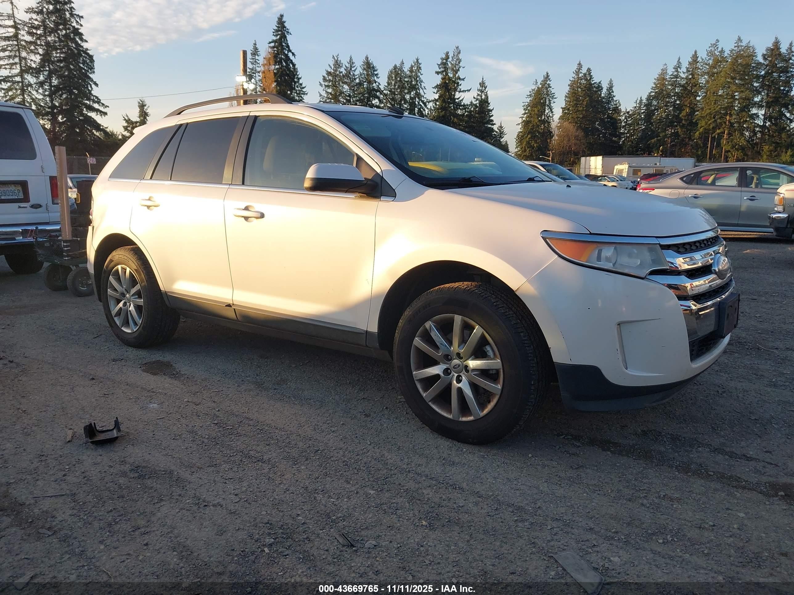 2011 Ford Edge Limited, VIN 2FMDK4KC9BBB41625 — Rear end