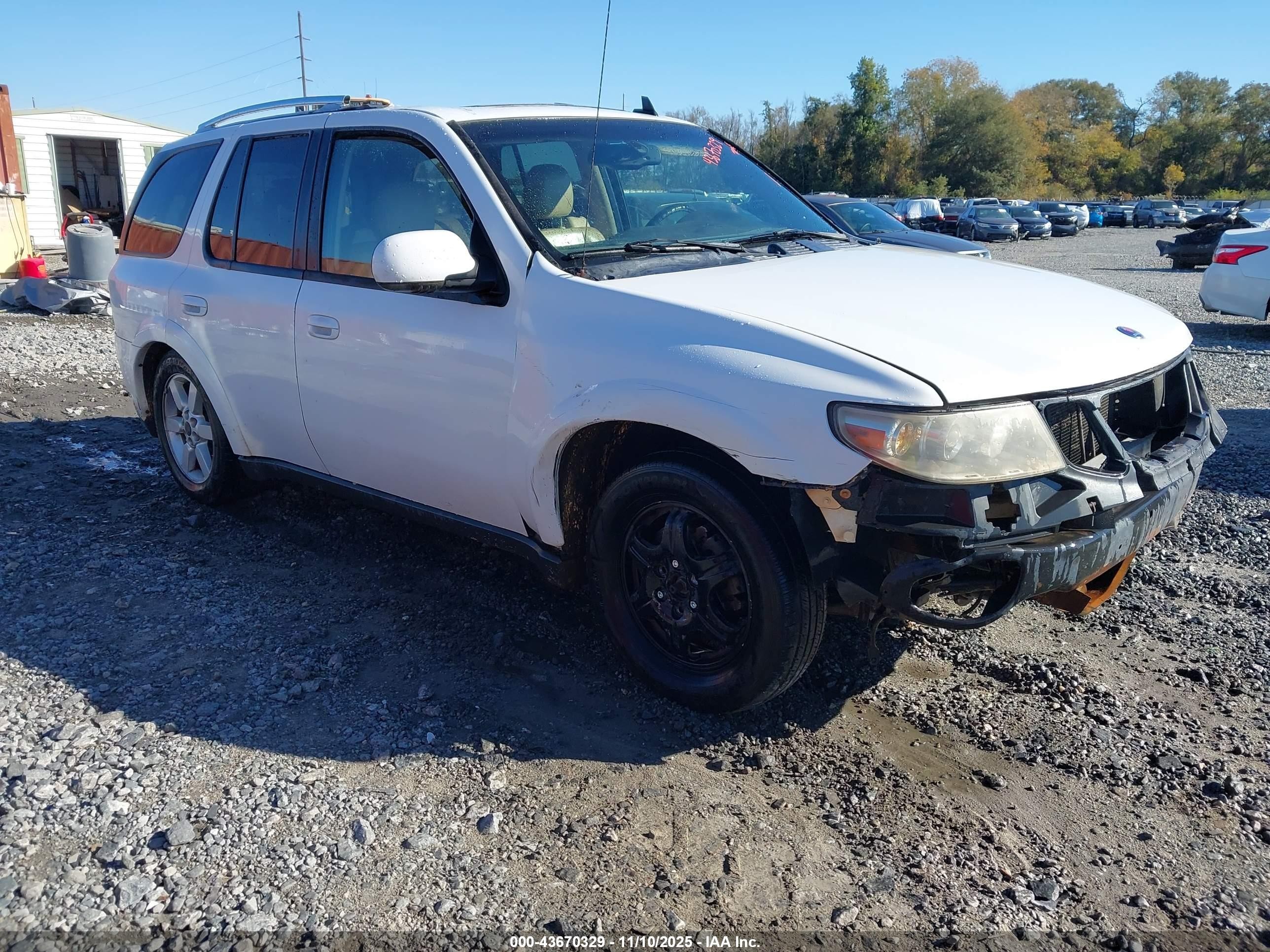2007 Saab 9-7X V8, VIN 5S3ET13M072802199 — Перед