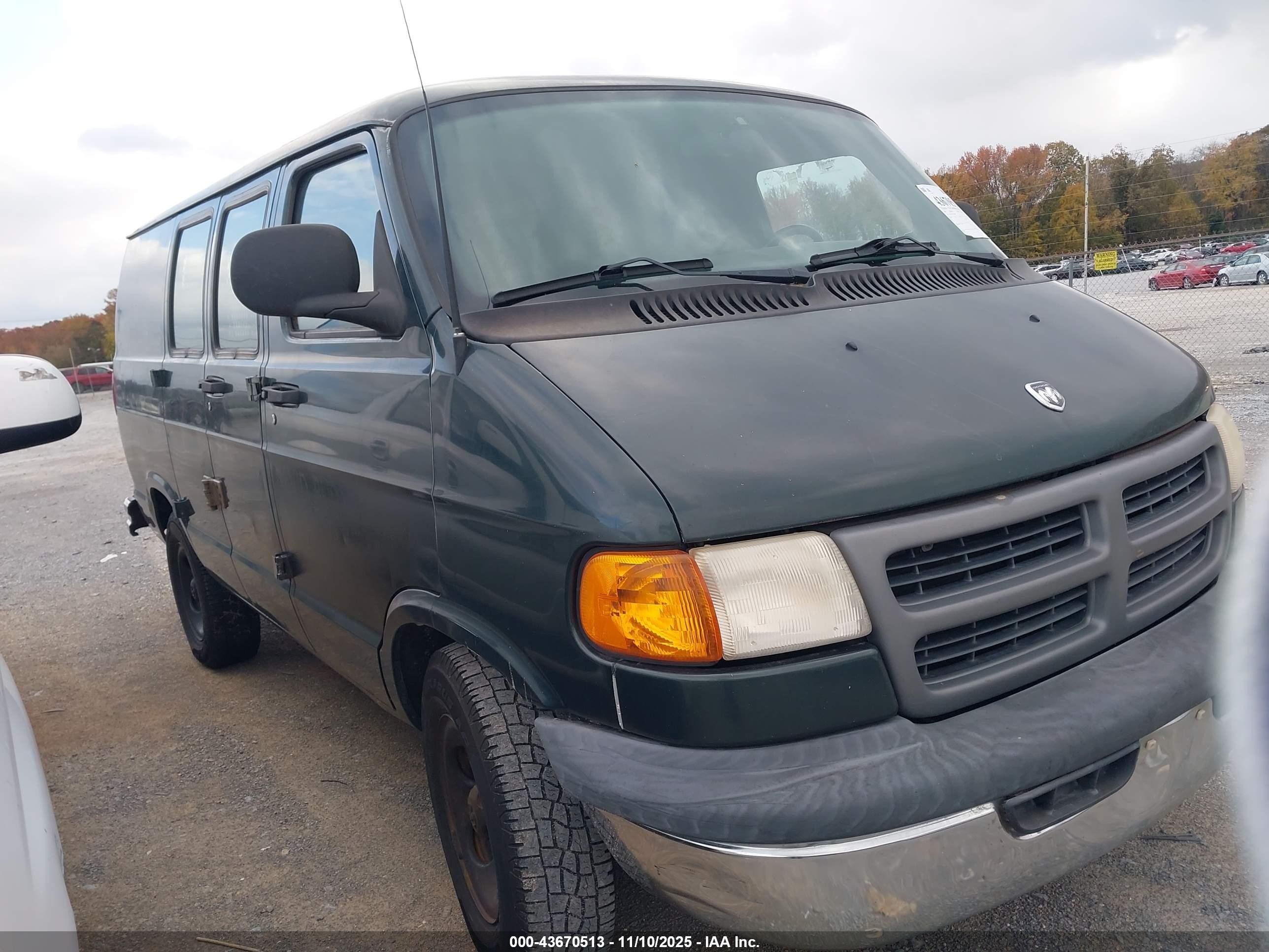 2003 Dodge RAM, VIN 2D7HB11X83K506473 — Обычный износ