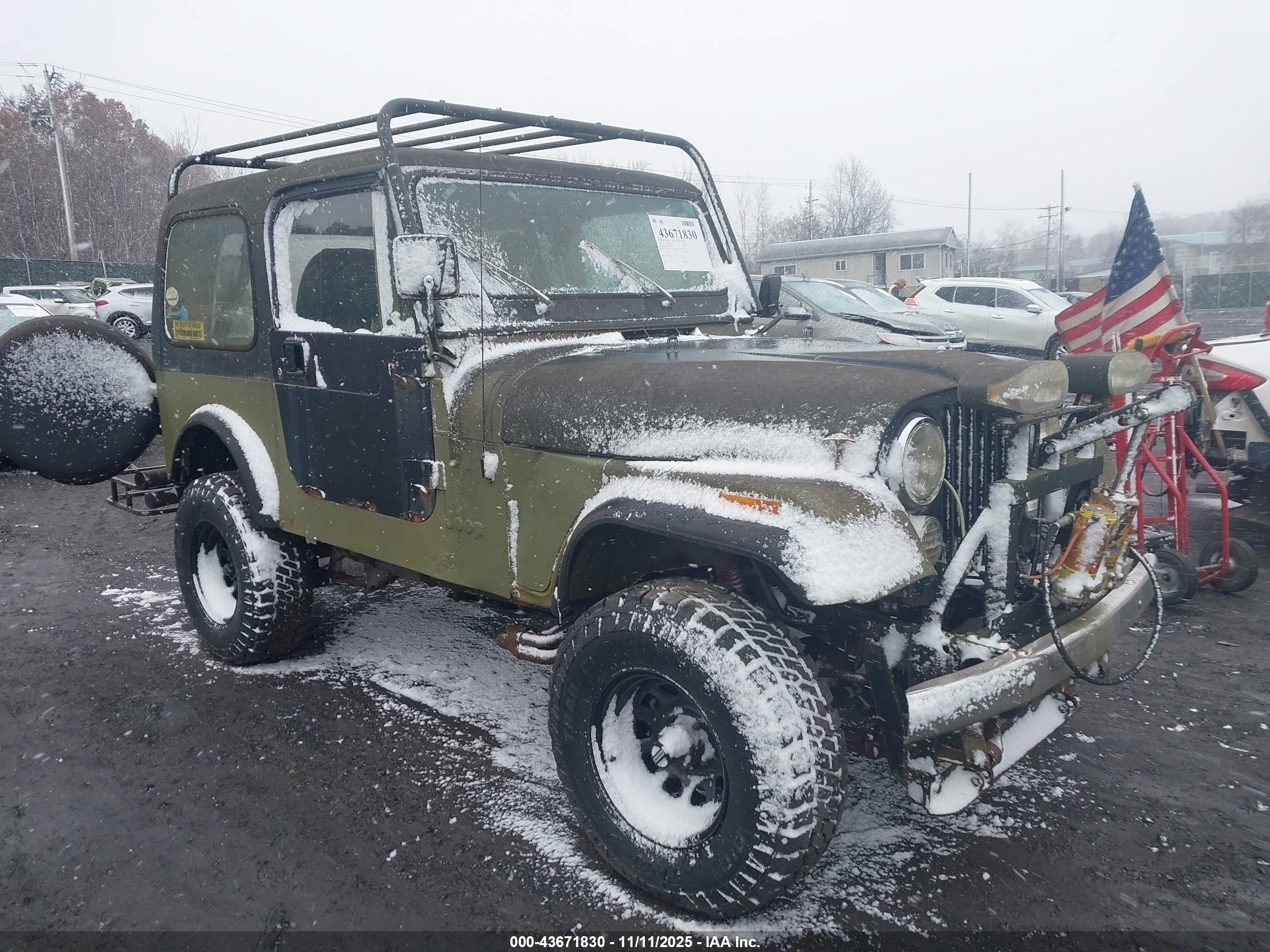 1984 Jeep CJ7, VIN 1JCUM87E8ET062255 — All over