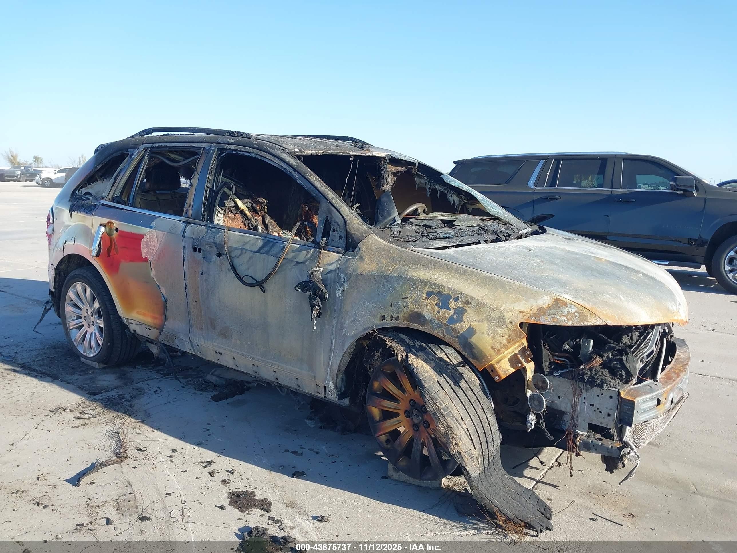 2014 Lincoln MKX, VIN 2LMDJ6JK3EBL18816 — Burn