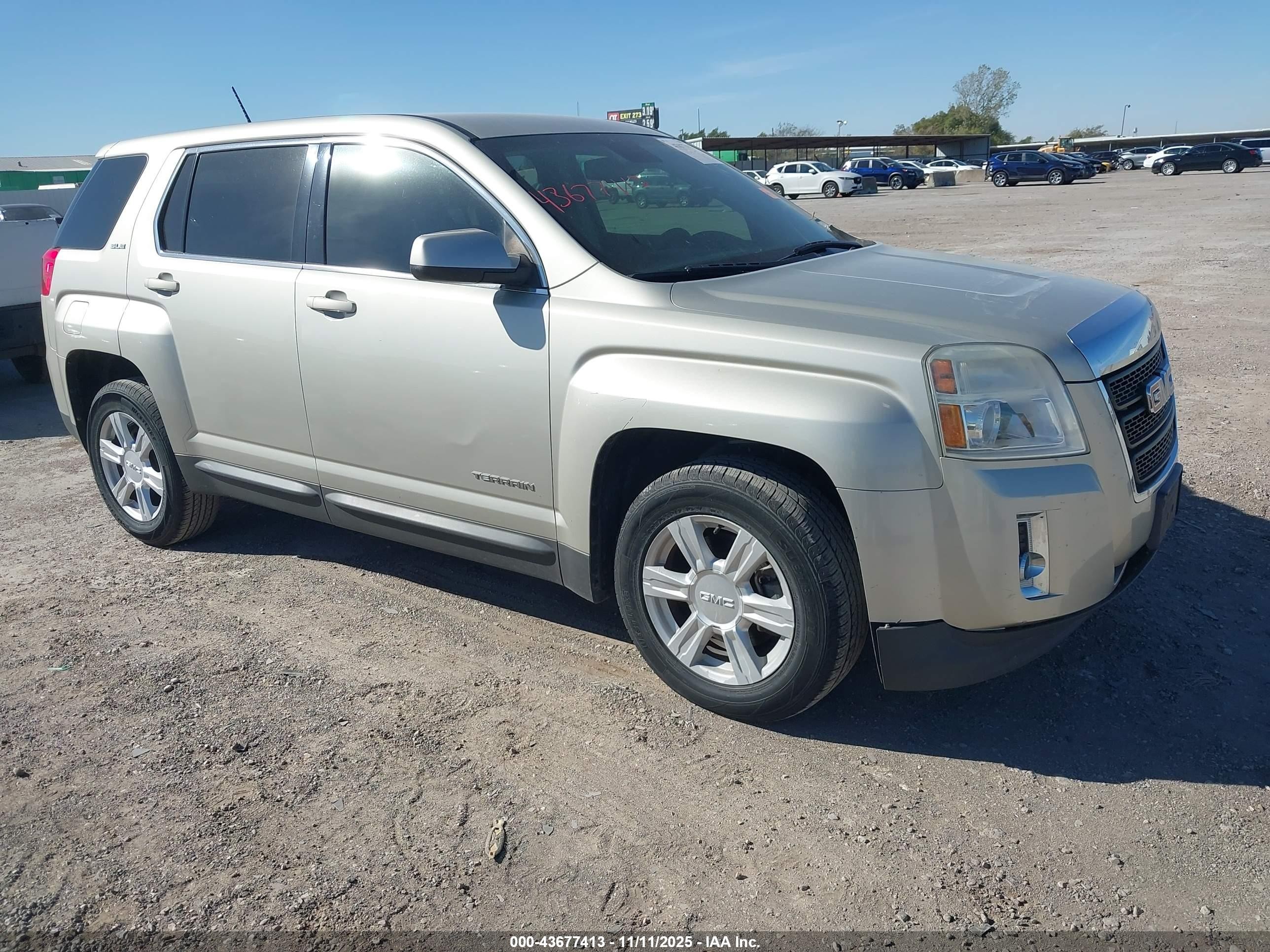 2014 GMC Terrain SLE, VIN 2GKALMEK8E6110648 — Фото с аукциона