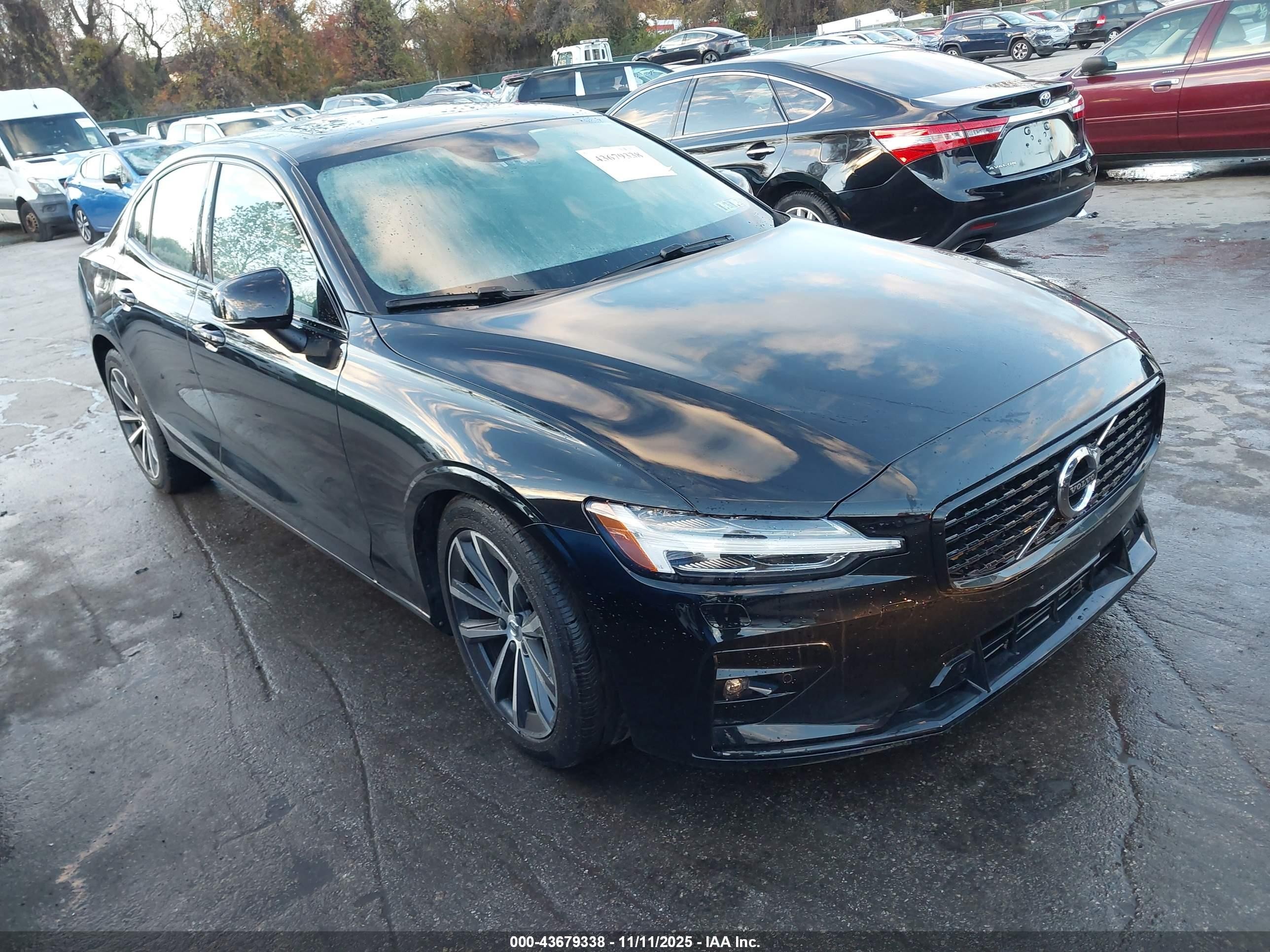 2022 Volvo S60 Momentum, VIN 7JRL12TZ4NG174167 — Interior fire