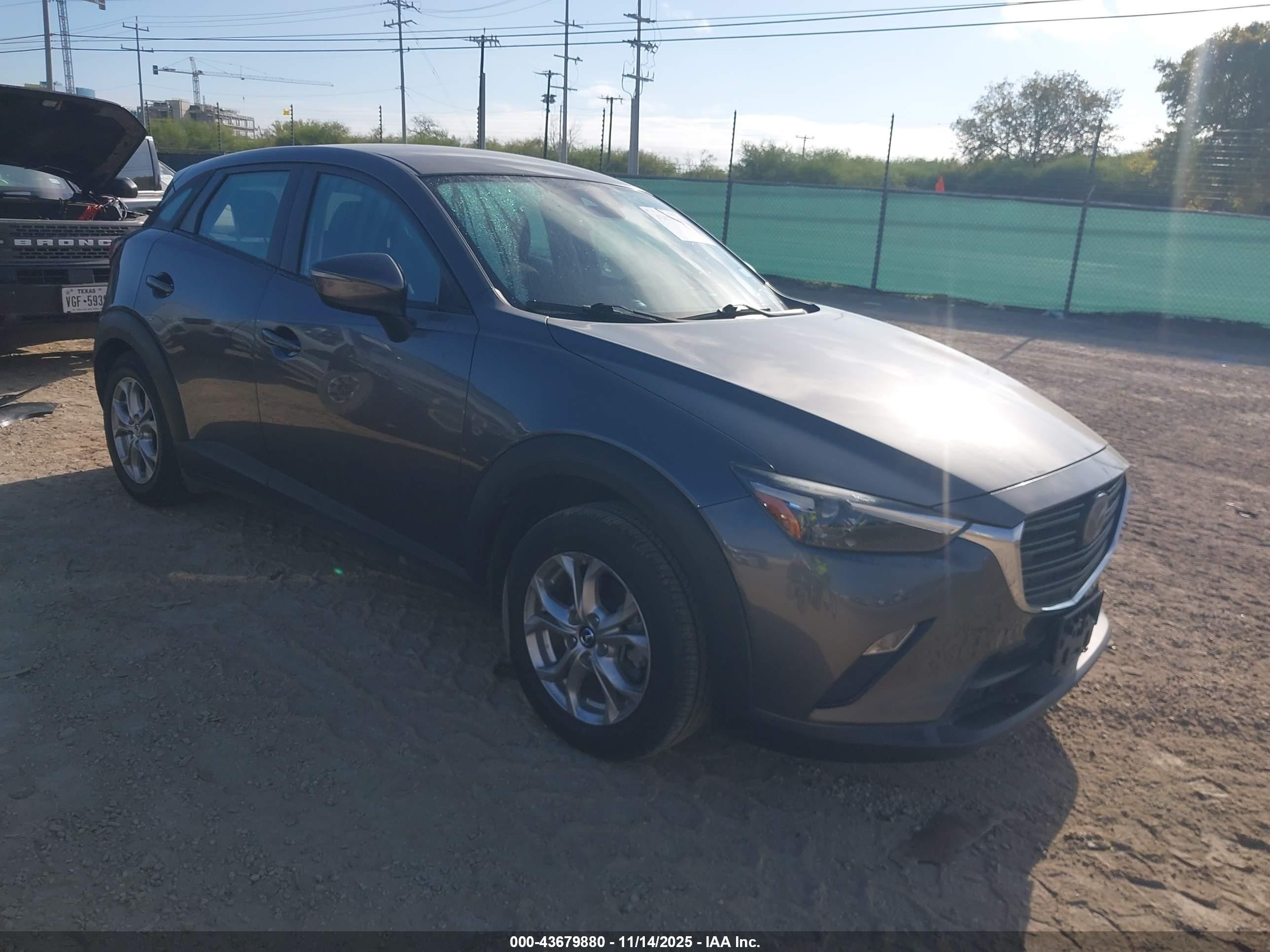 2019 Mazda CX-3 Sport, VIN JM1DKDB77K1460055 — Rear end