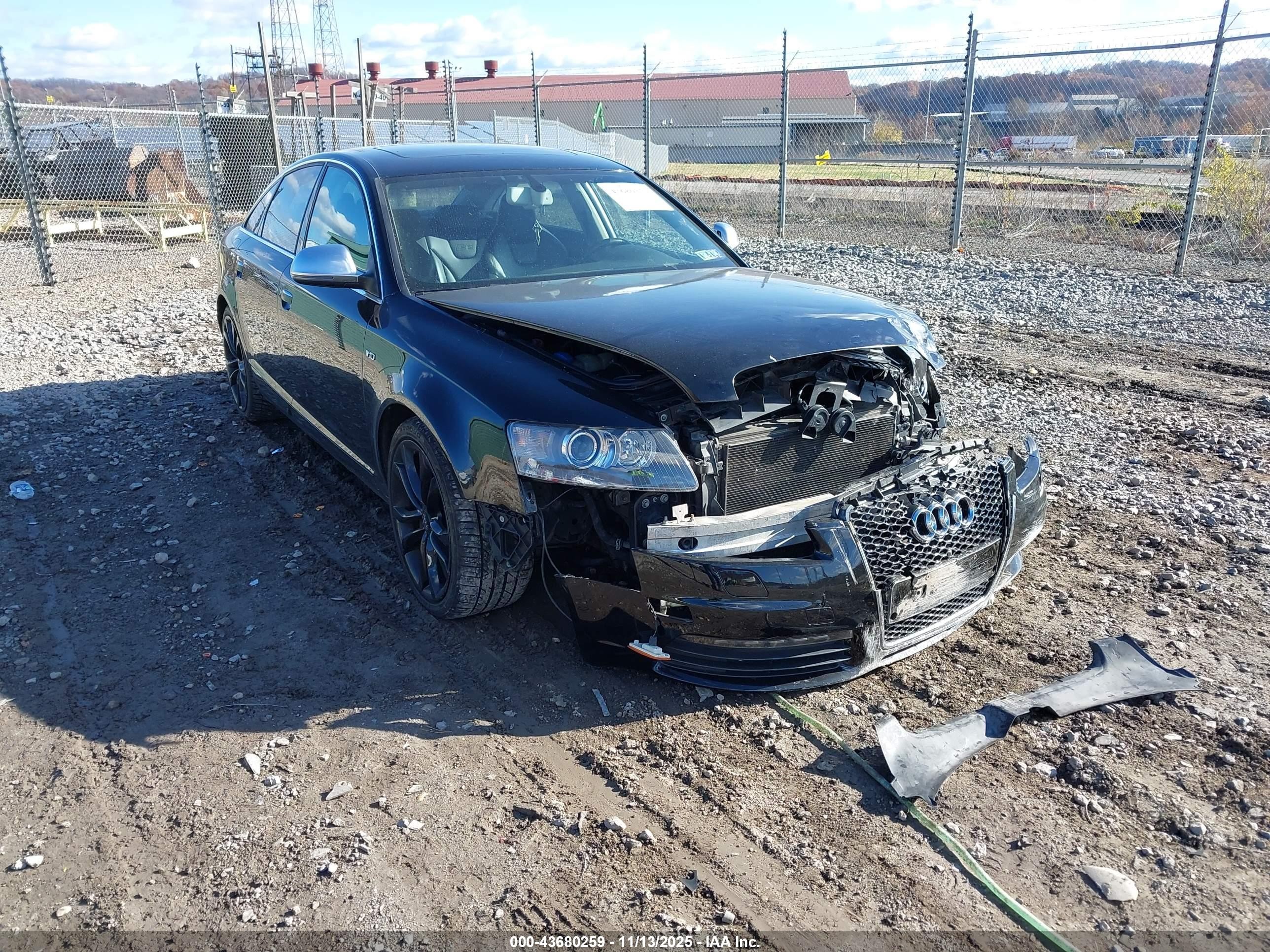 2009 Audi S6, VIN WAUGN74F79N056957 — Перед