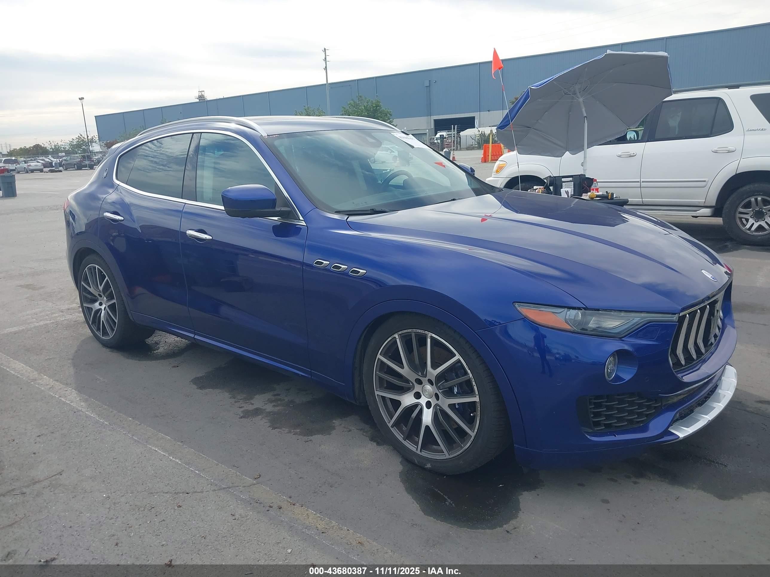 2017 Maserati Levante S, VIN ZN661YUS4HX224598 — Механическое