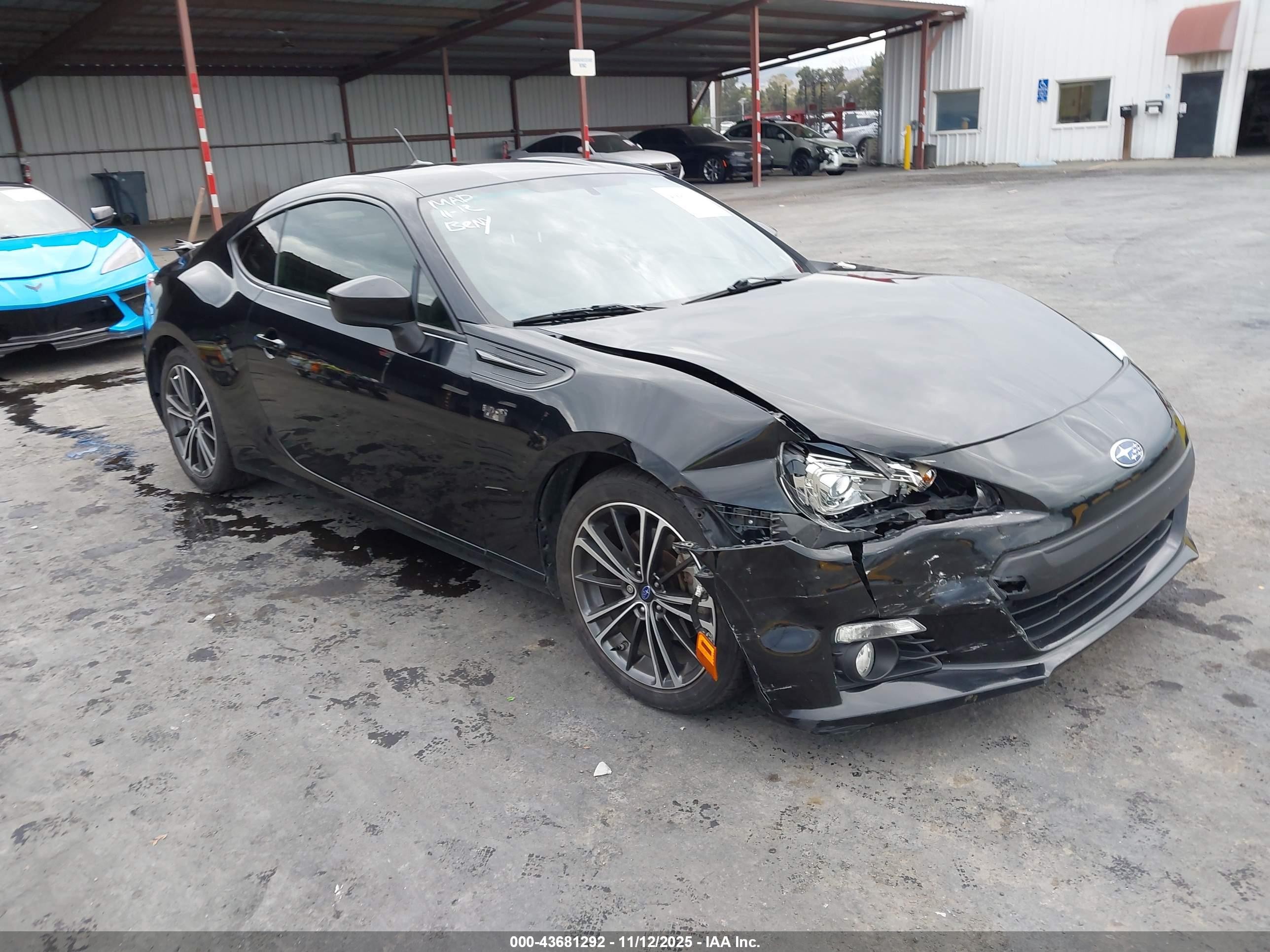 2014 Subaru BRZ Limited, VIN JF1ZCAC14E9601011 — Front end