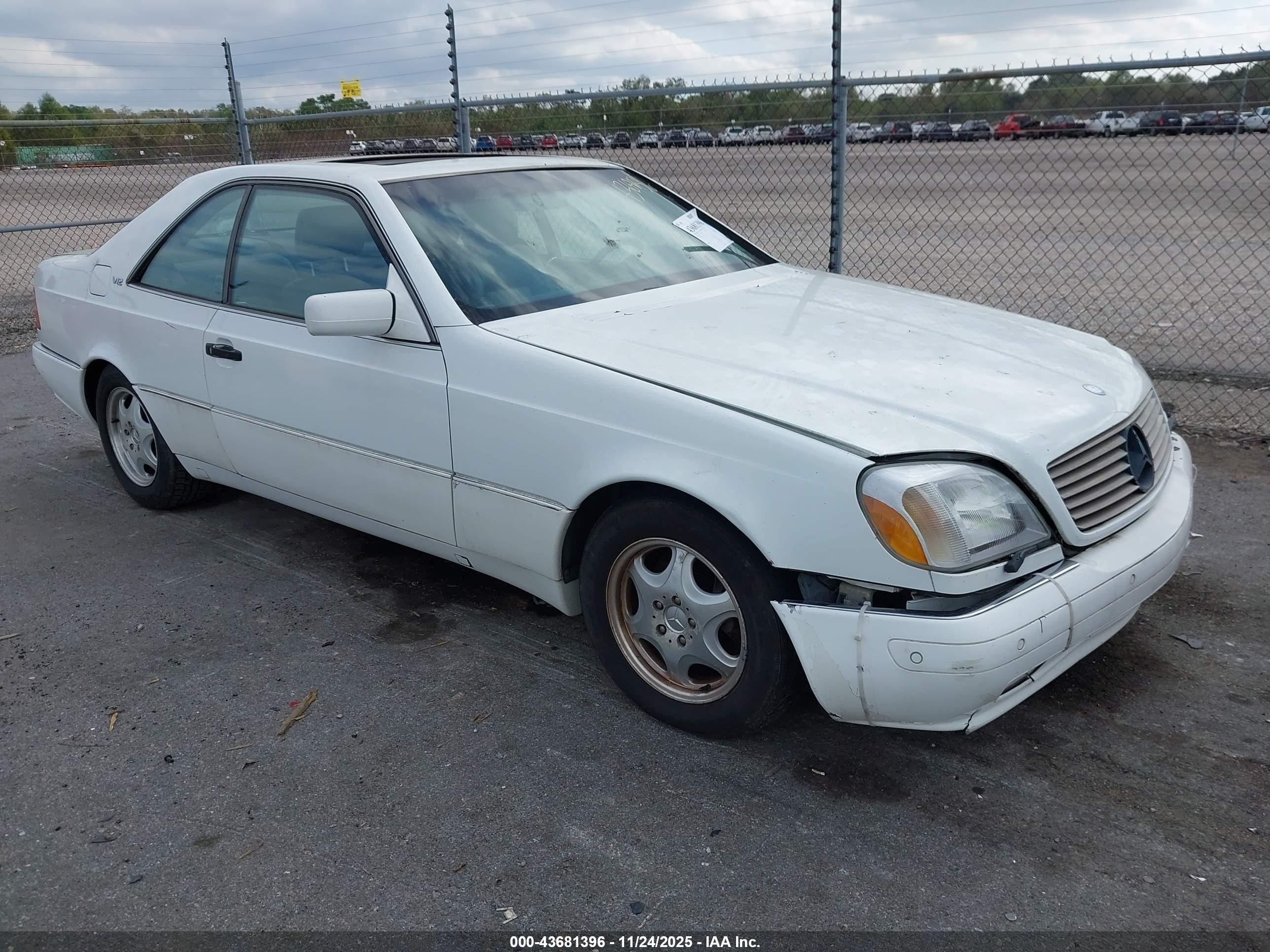 1997 Mercedes-Benz S, VIN WDBGA76G1VA342713 — Front end