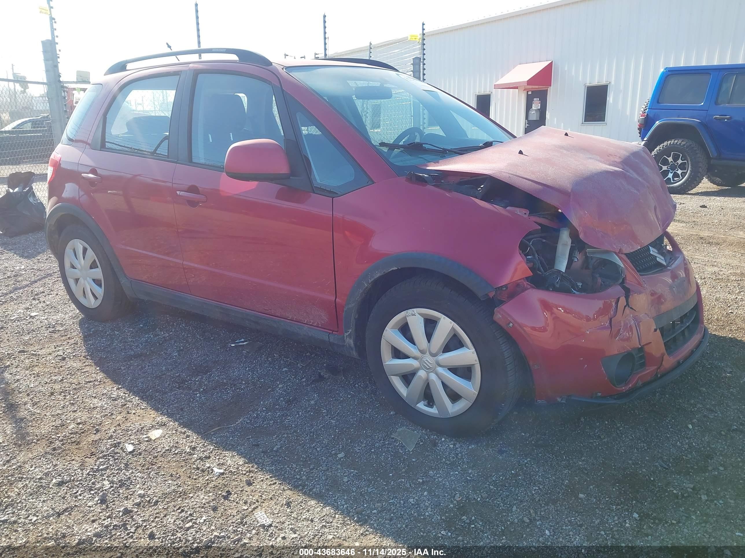 2012 Suzuki SX4 Crossover, VIN JS2YB5A33C6303400 — Front end