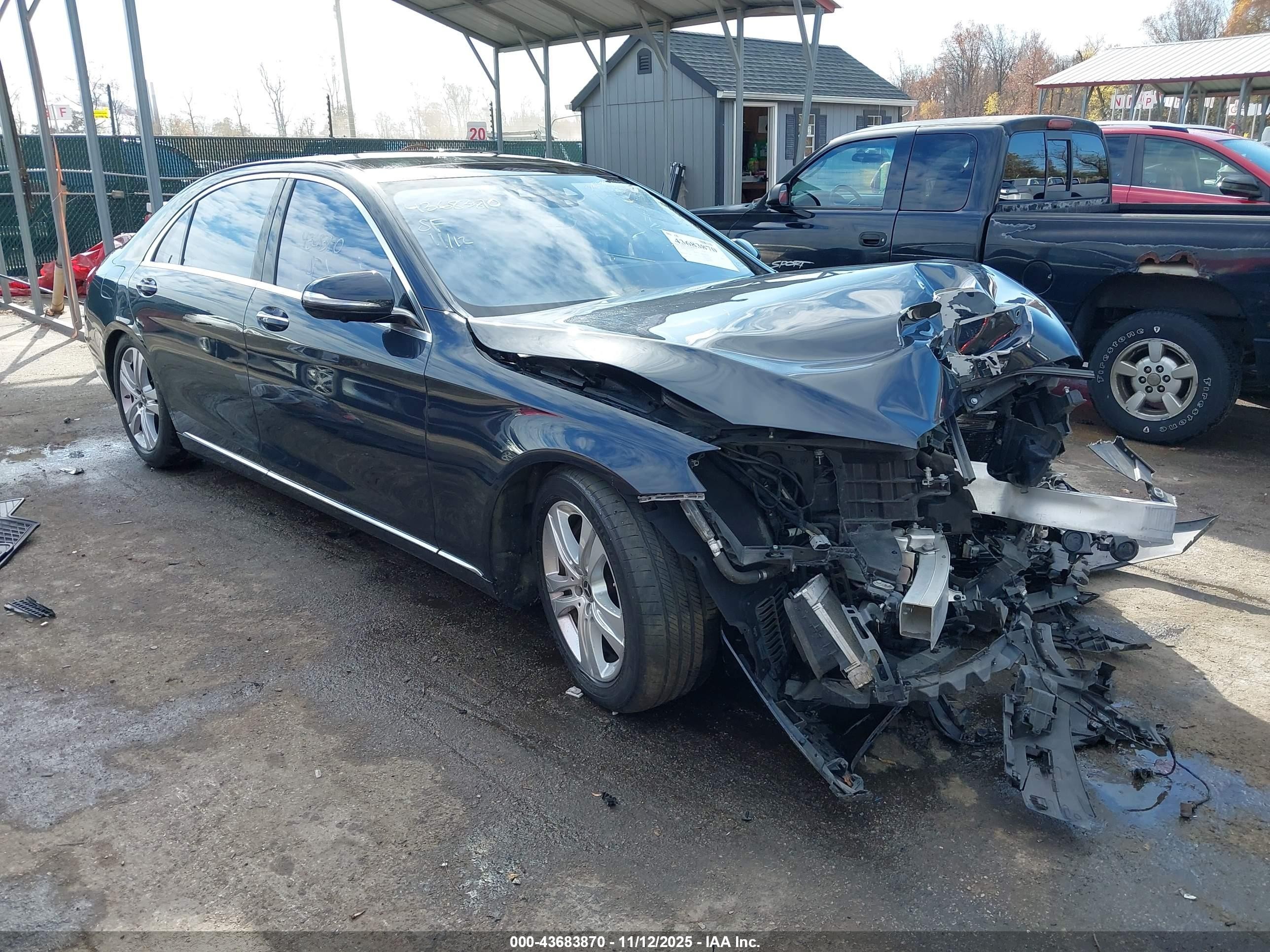 2019 Mercedes-Benz S 560, VIN WDDUG8GBXKA431659 — Front end