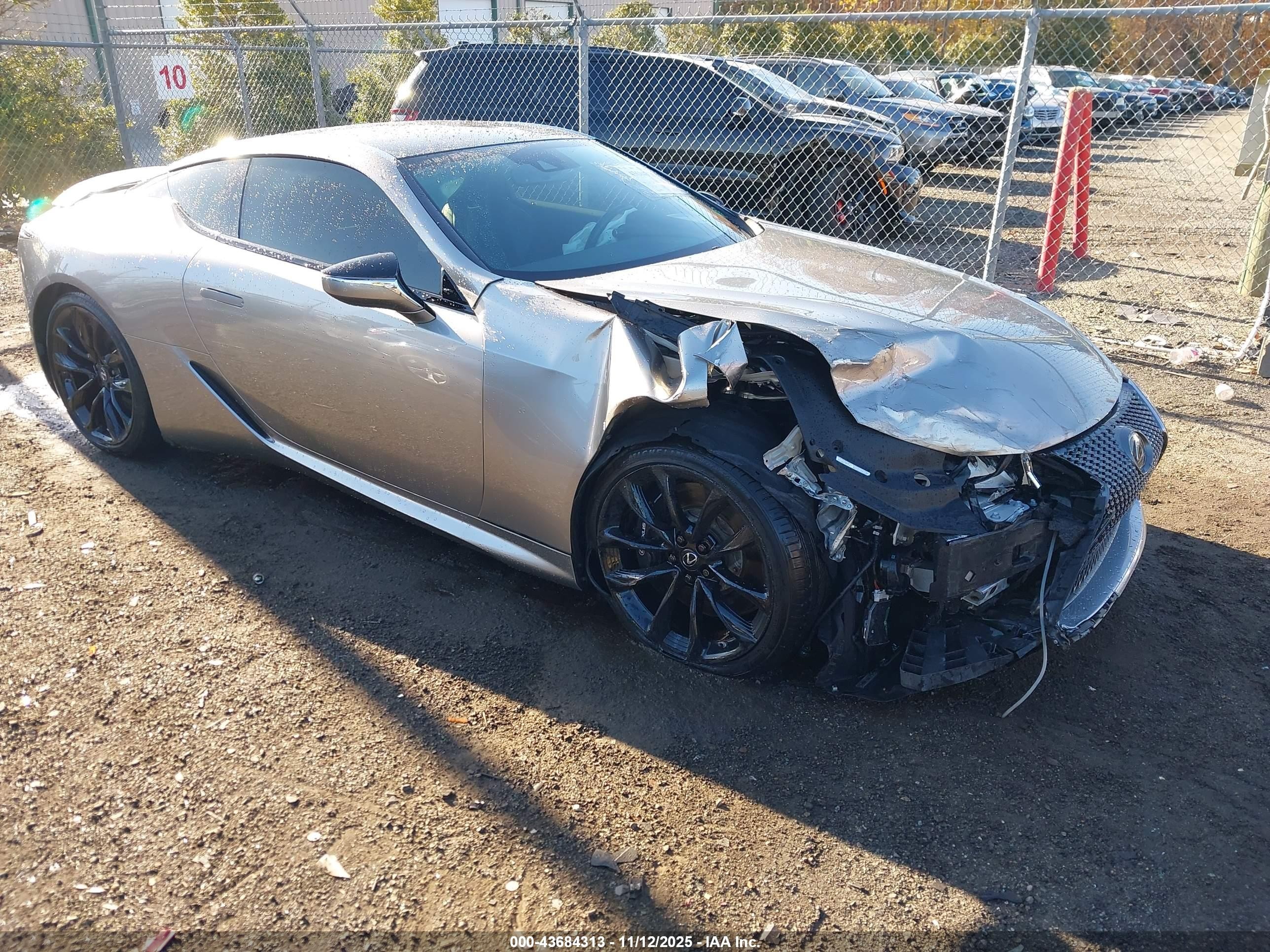2018 Lexus LC 500h, VIN JTHHP5AY3JA001119 — Front end