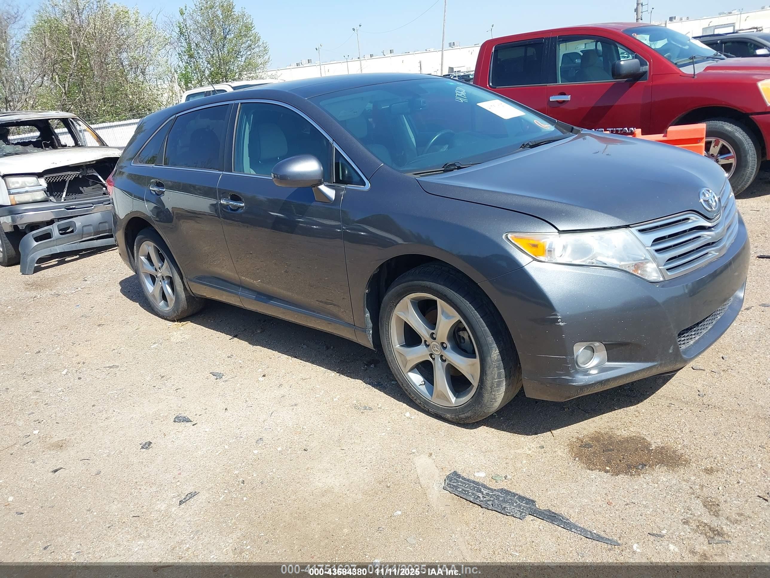 2012 Toyota Venza XLE, VIN 4T3ZK3BB0CU051838 — Front end