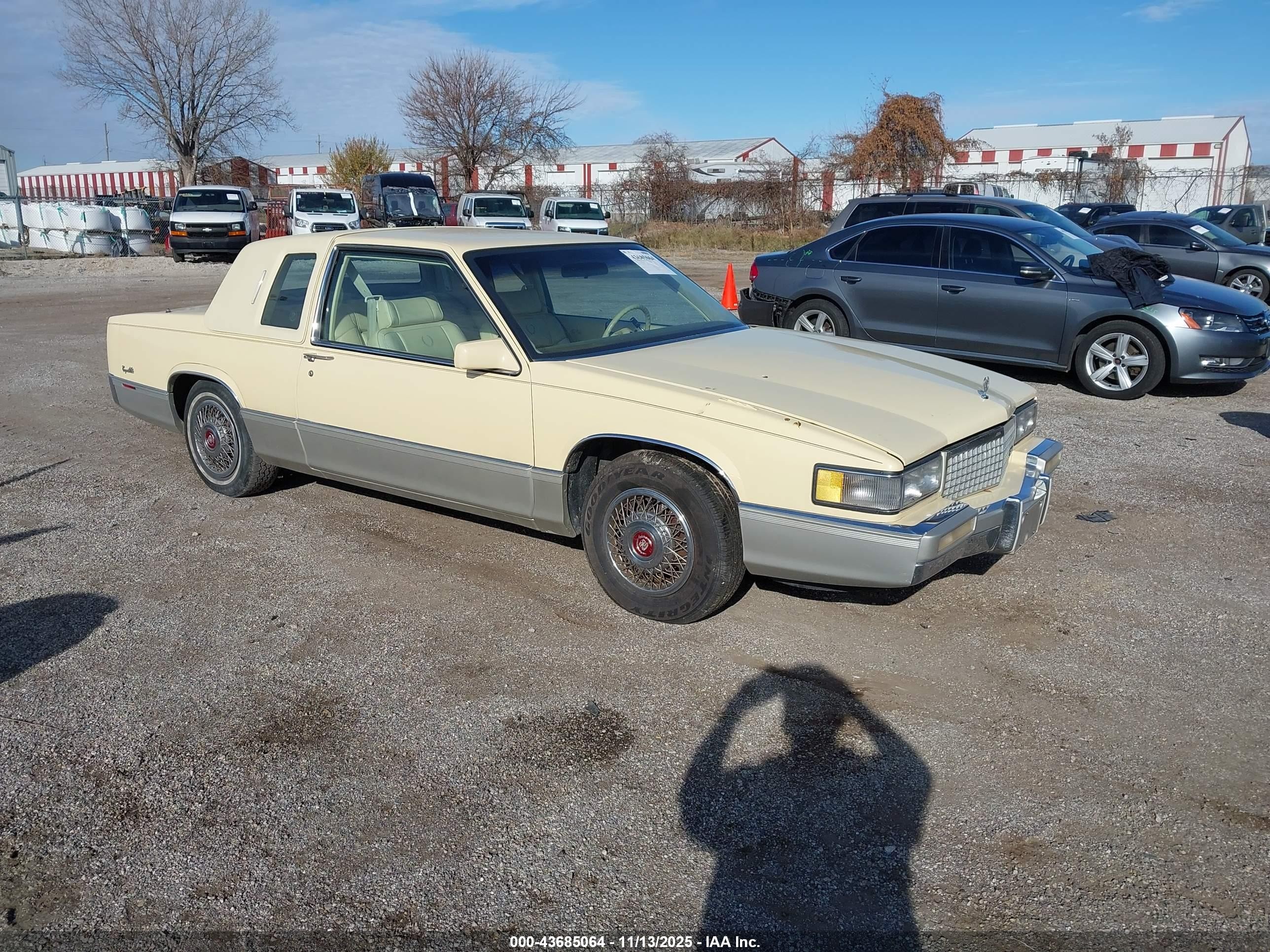 1989 Cadillac DeVille, VIN 1G6CD1157K4249430 — Обычный износ