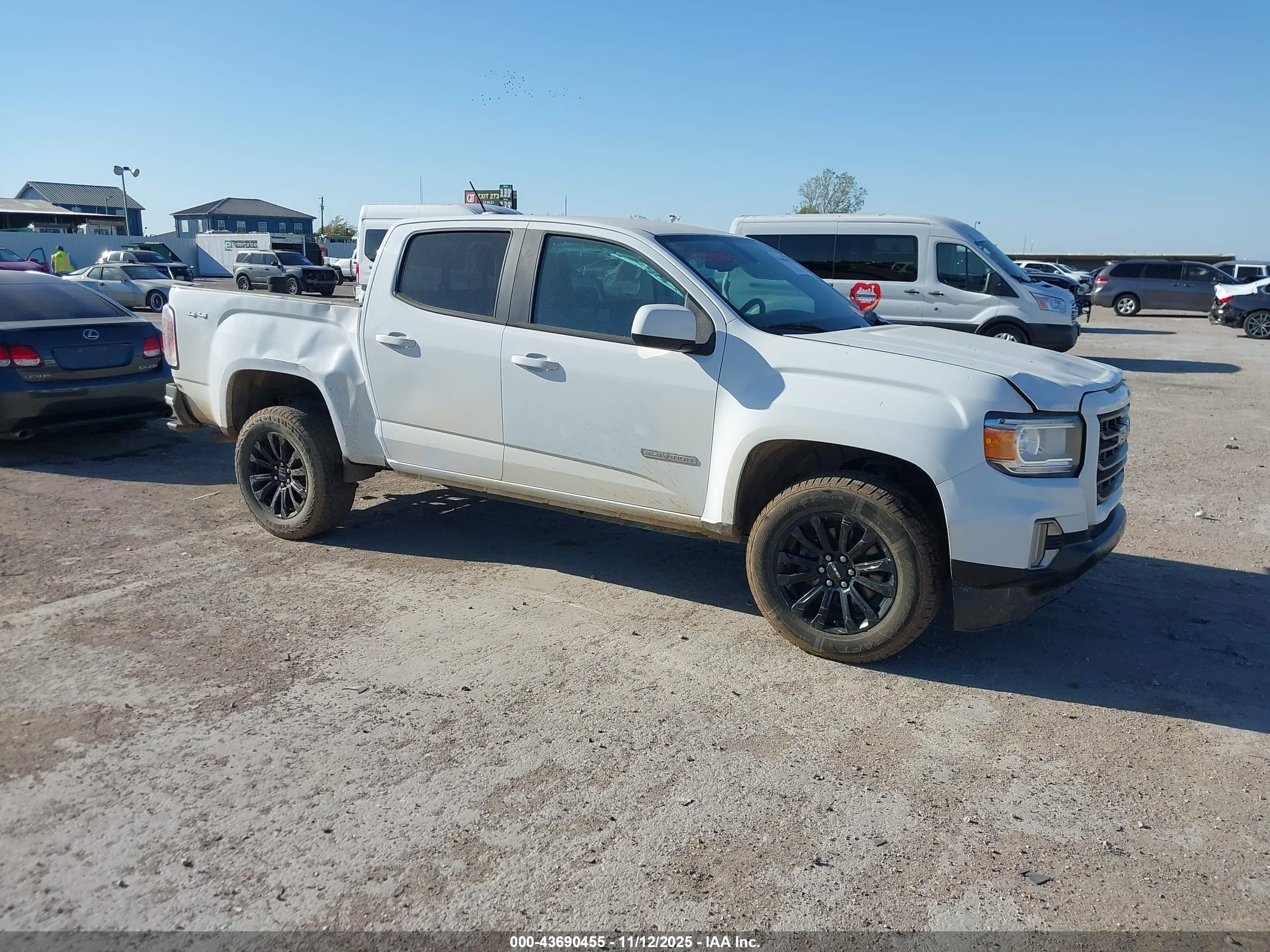2022 GMC Canyon 4WD Elevation, VIN 1GTG6CEN5N1326350 — All over