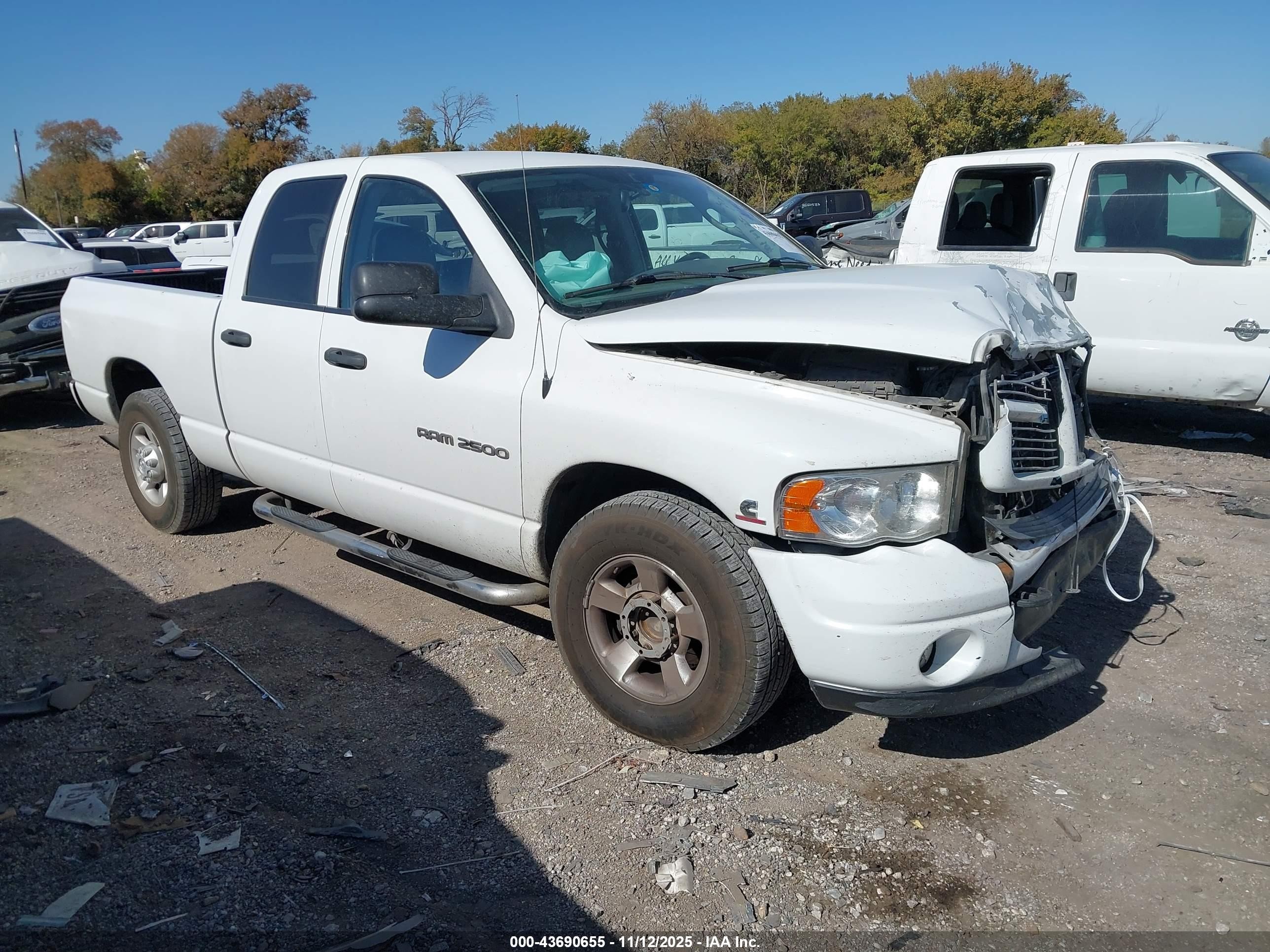 2003 Dodge RAM, VIN 3D3KA28C23G781840 — Перед