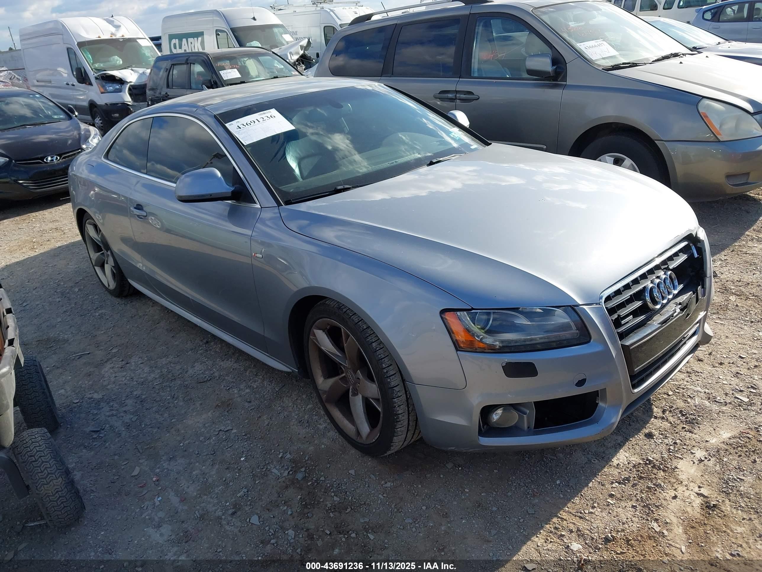 2008 Audi A5, VIN WAUDK78TX8A039748 — Перед
