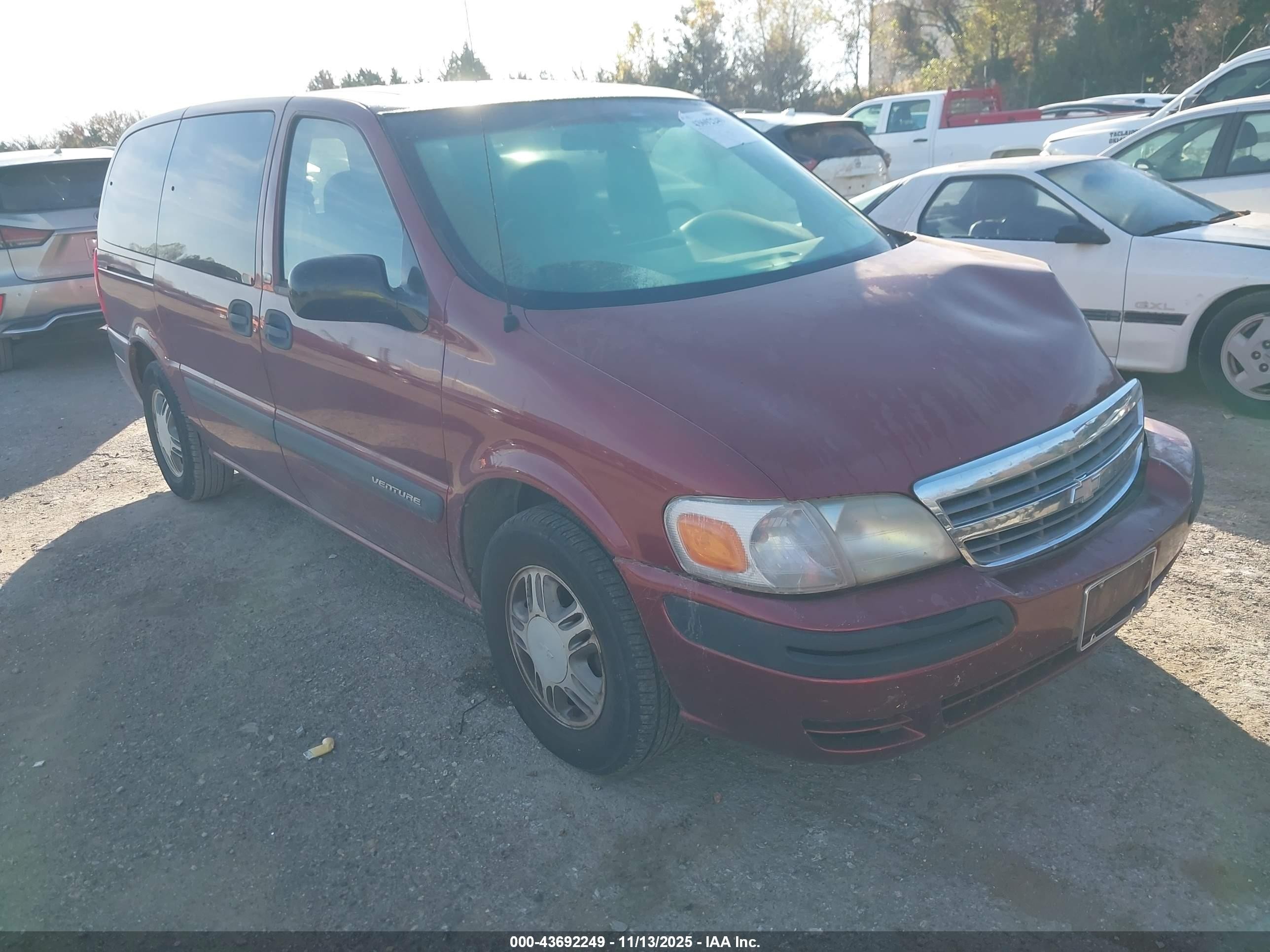 2003 Chevrolet Venture Y3G Mobility, VIN 1GNDX03E93D178384 — Front end