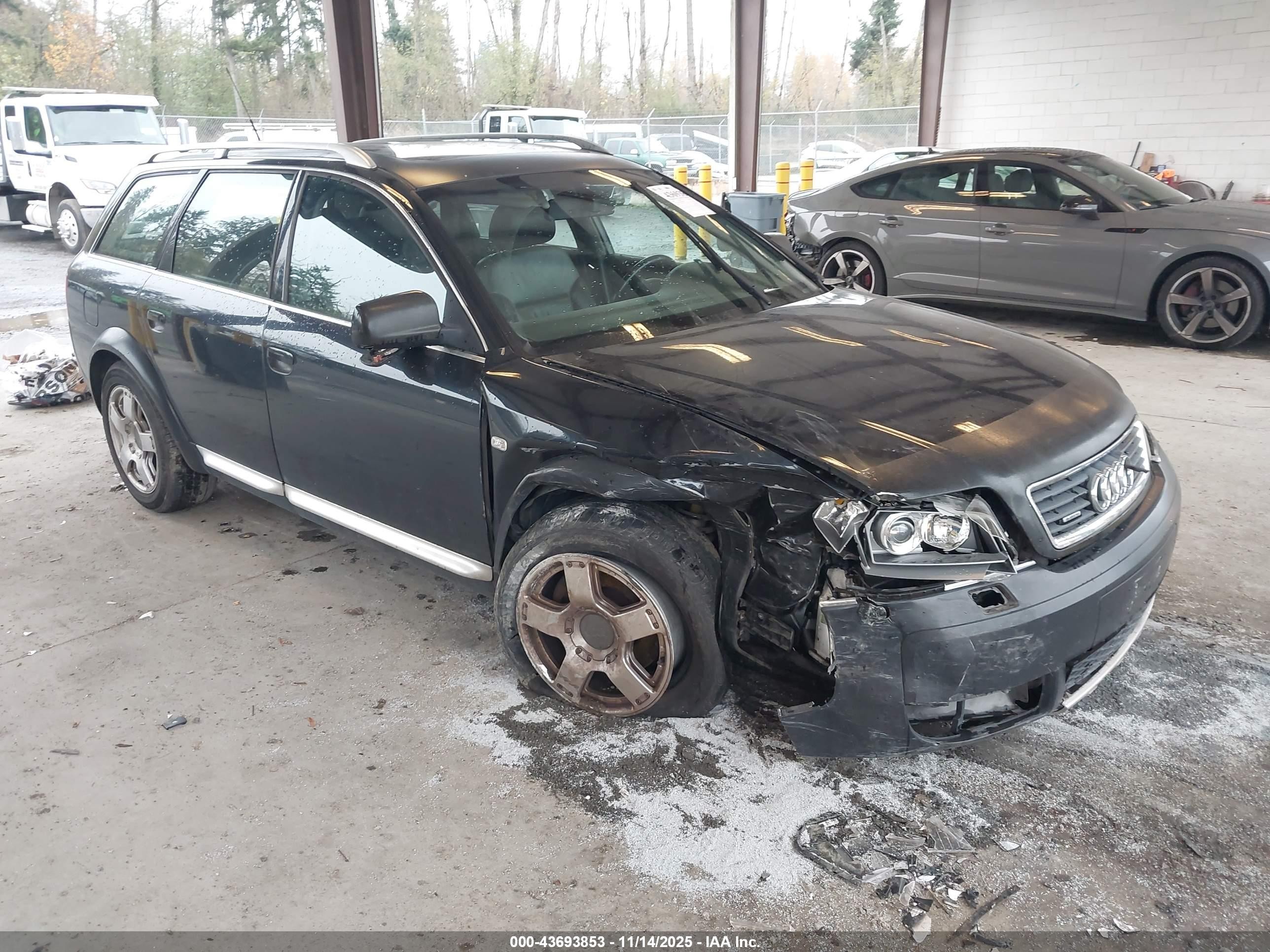 2003 Audi allroad A6 V8, VIN WA1YD64B43N016287 — Перед