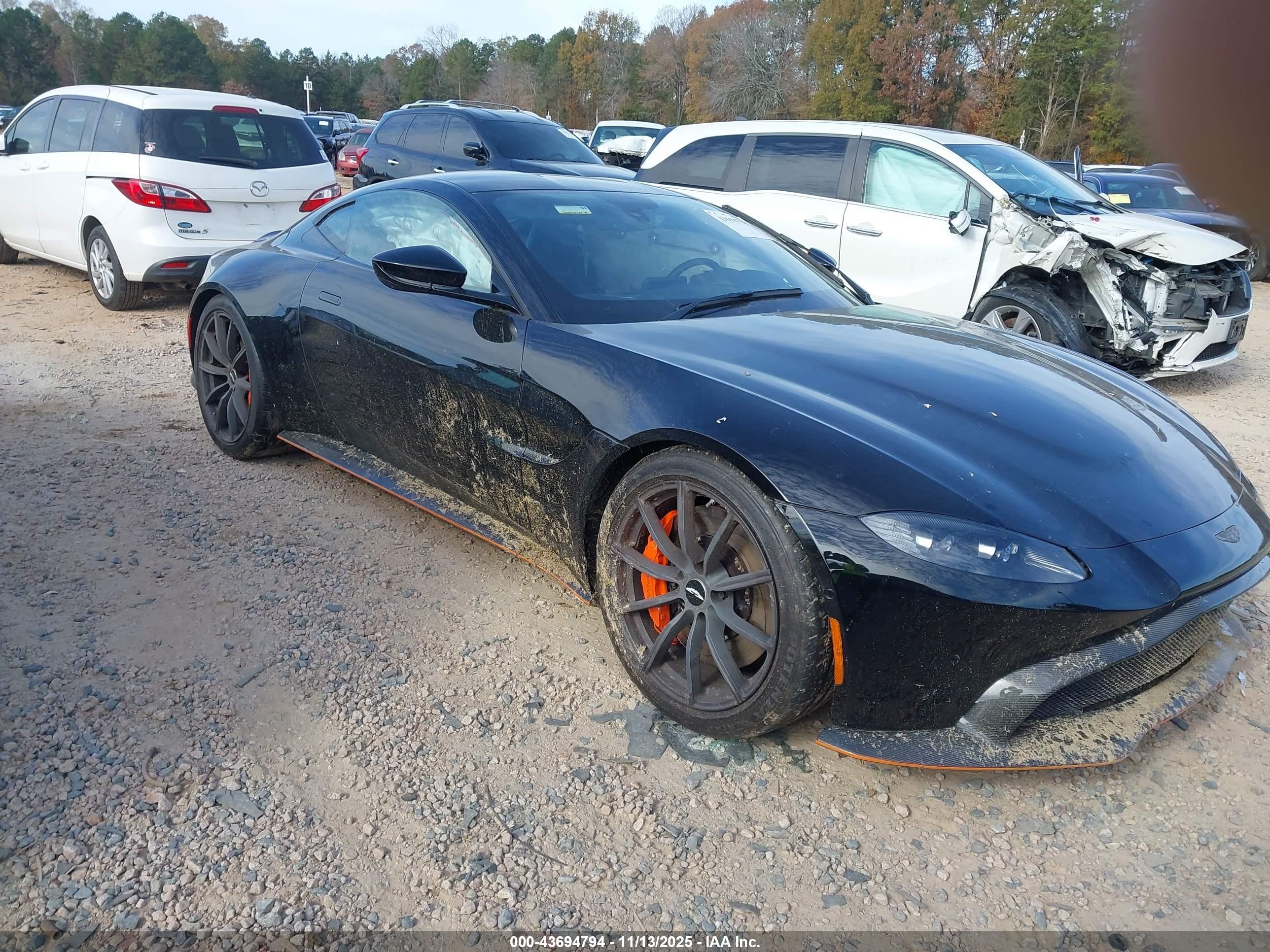 2019 Aston Martin Vantage, VIN SCFSMGAW5KGN02619 — Rear end