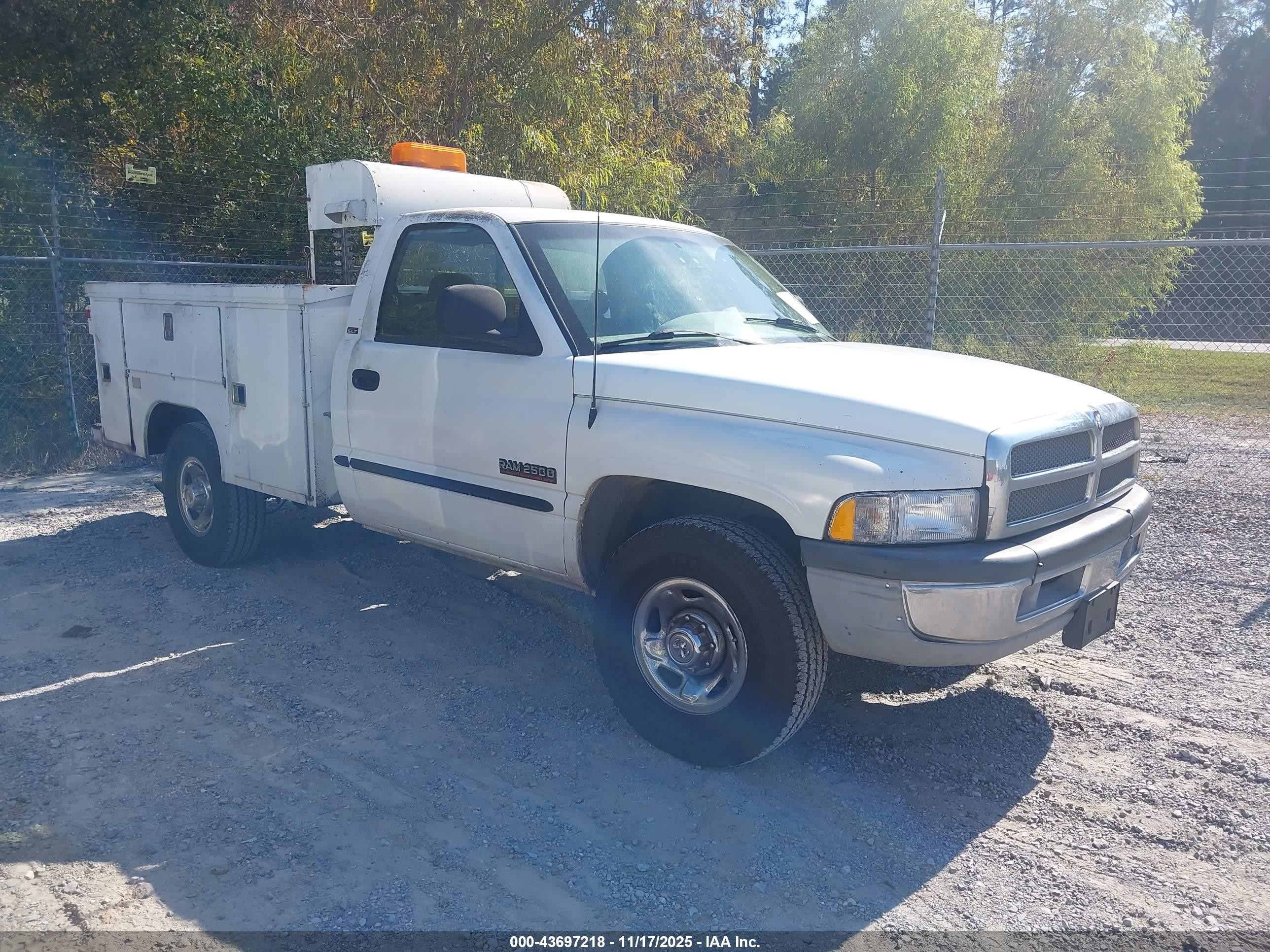 1998 Dodge 2500, VIN 3B7KC2669WM243853 — Обычный износ