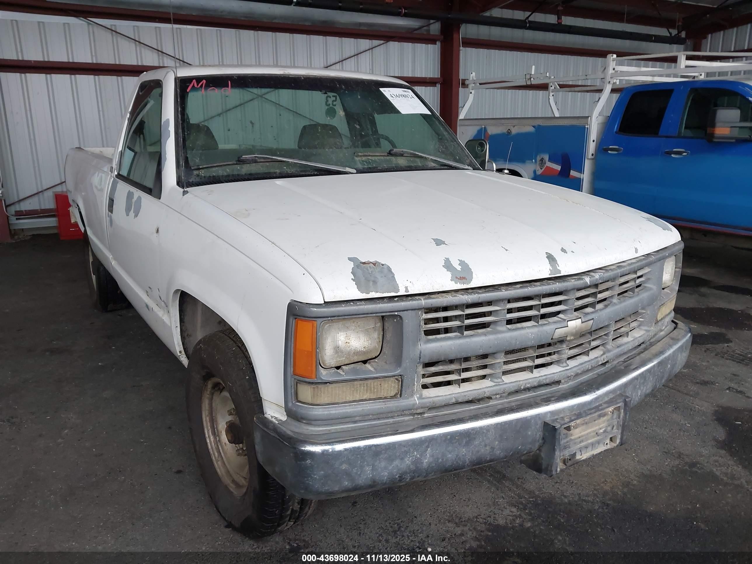 1996 Chevrolet Silverado 2500, VIN 1GCGC24R3TE210139 — Mechanical
