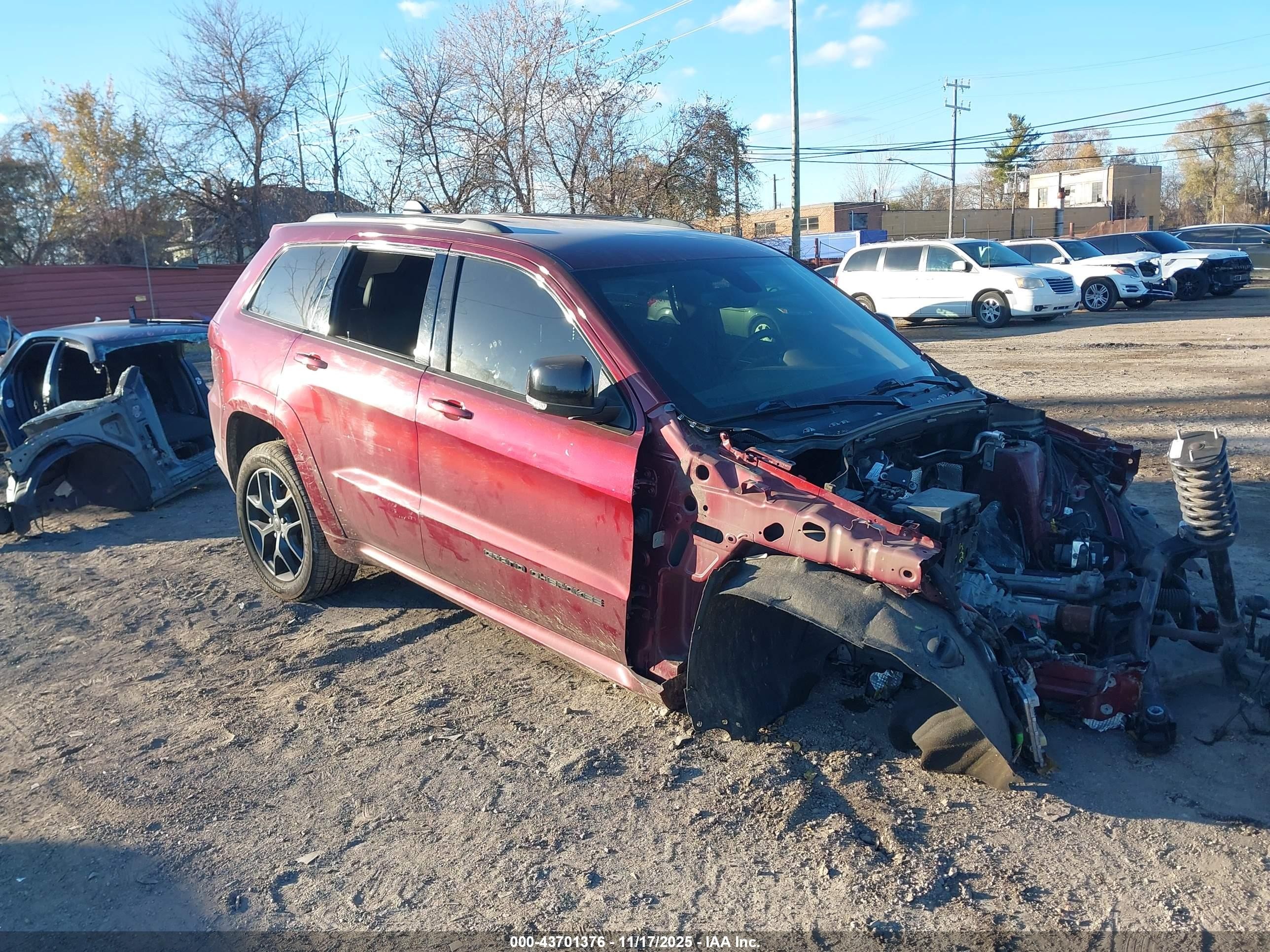 2019 Jeep Grand Cherokee Limited, VIN 1C4RJFBG0KC628028 — Theft recovery