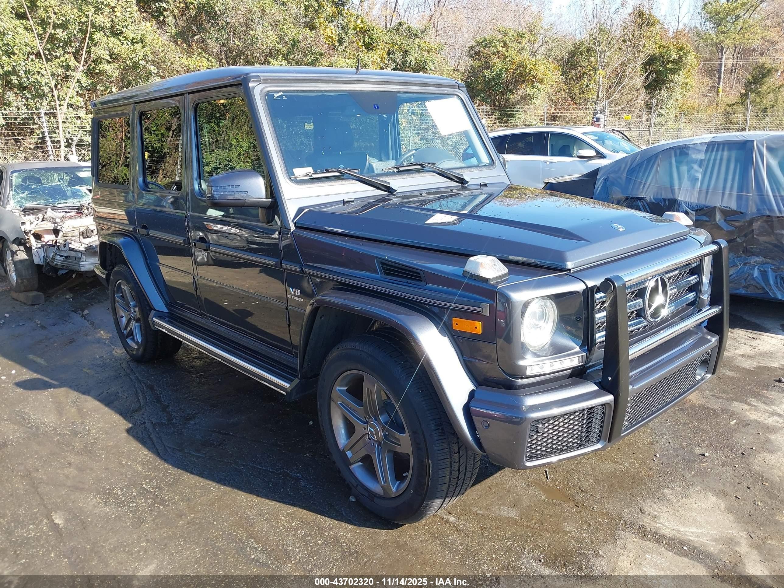 2016 Mercedes-Benz G 550, VIN WDCYC3KF9GX258204 — Side