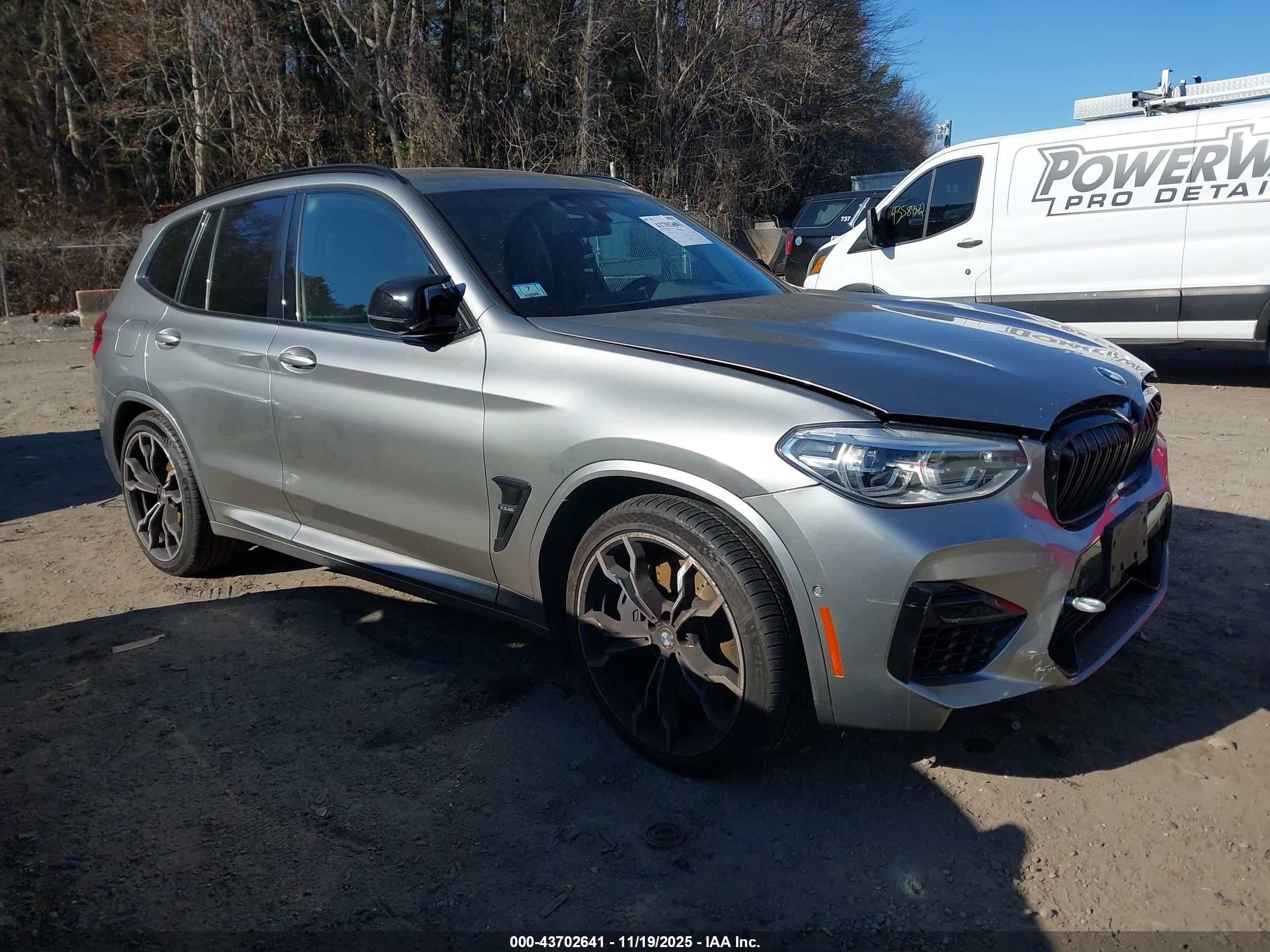 2020 BMW X3 M, VIN 5YMTS0C00L9B23939 — Auction photo