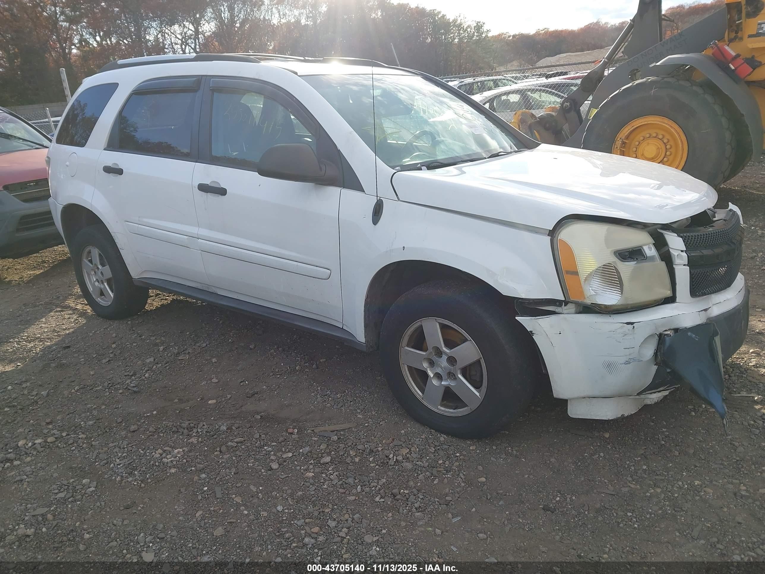 2005 Chevrolet Equinox LS, VIN 2CNDL23F956162837 — Front end