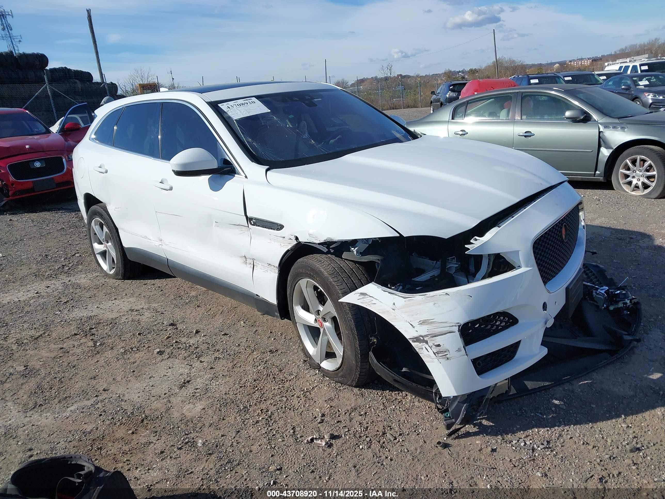 2019 Jaguar F-Pace 25t Premium, VIN SADCJ2FX4KA392136 — Biohazard / chemical