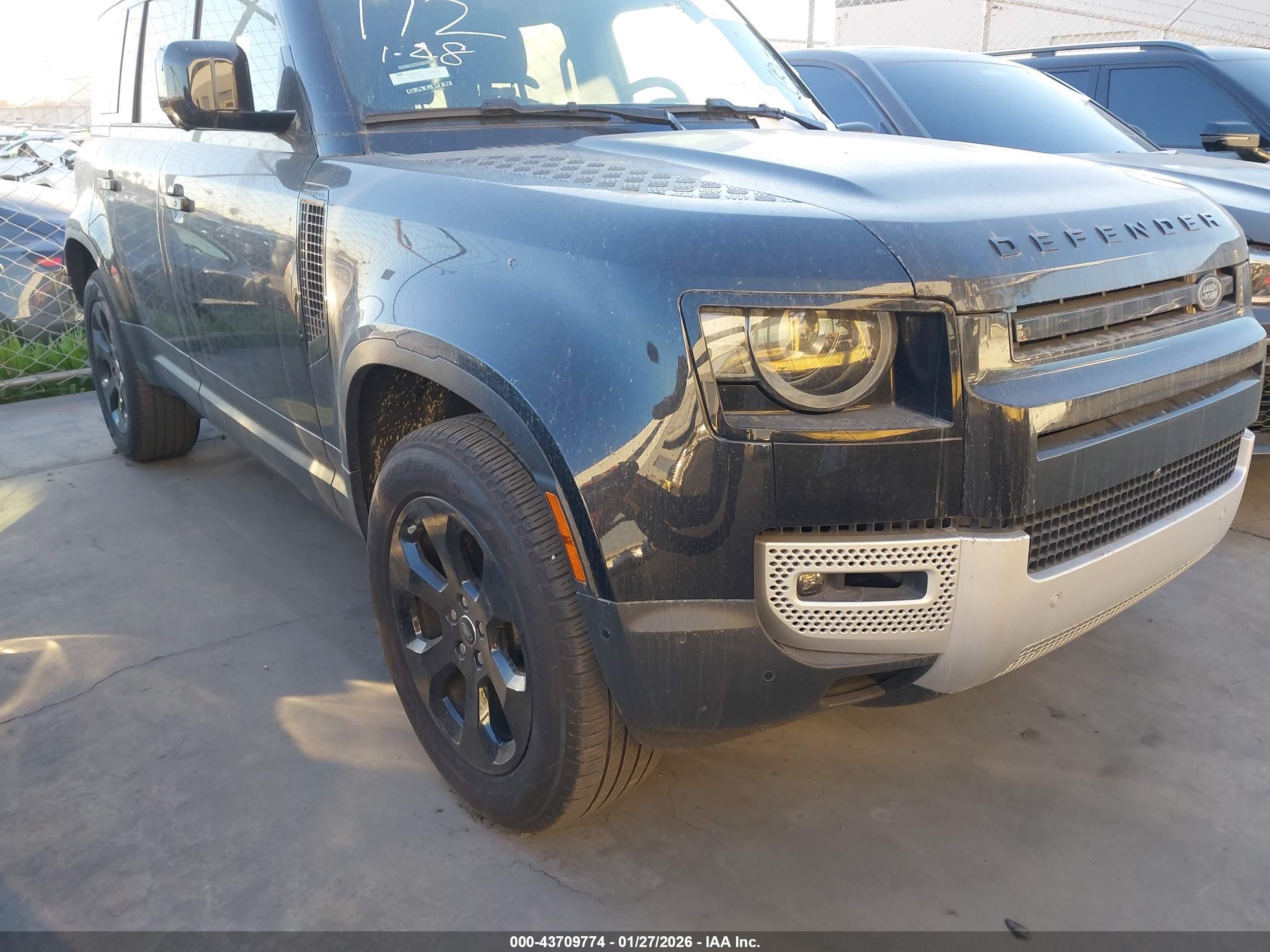2025 Land Rover Defender S, VIN SALEJ7EX1S2387367 — Vandalism