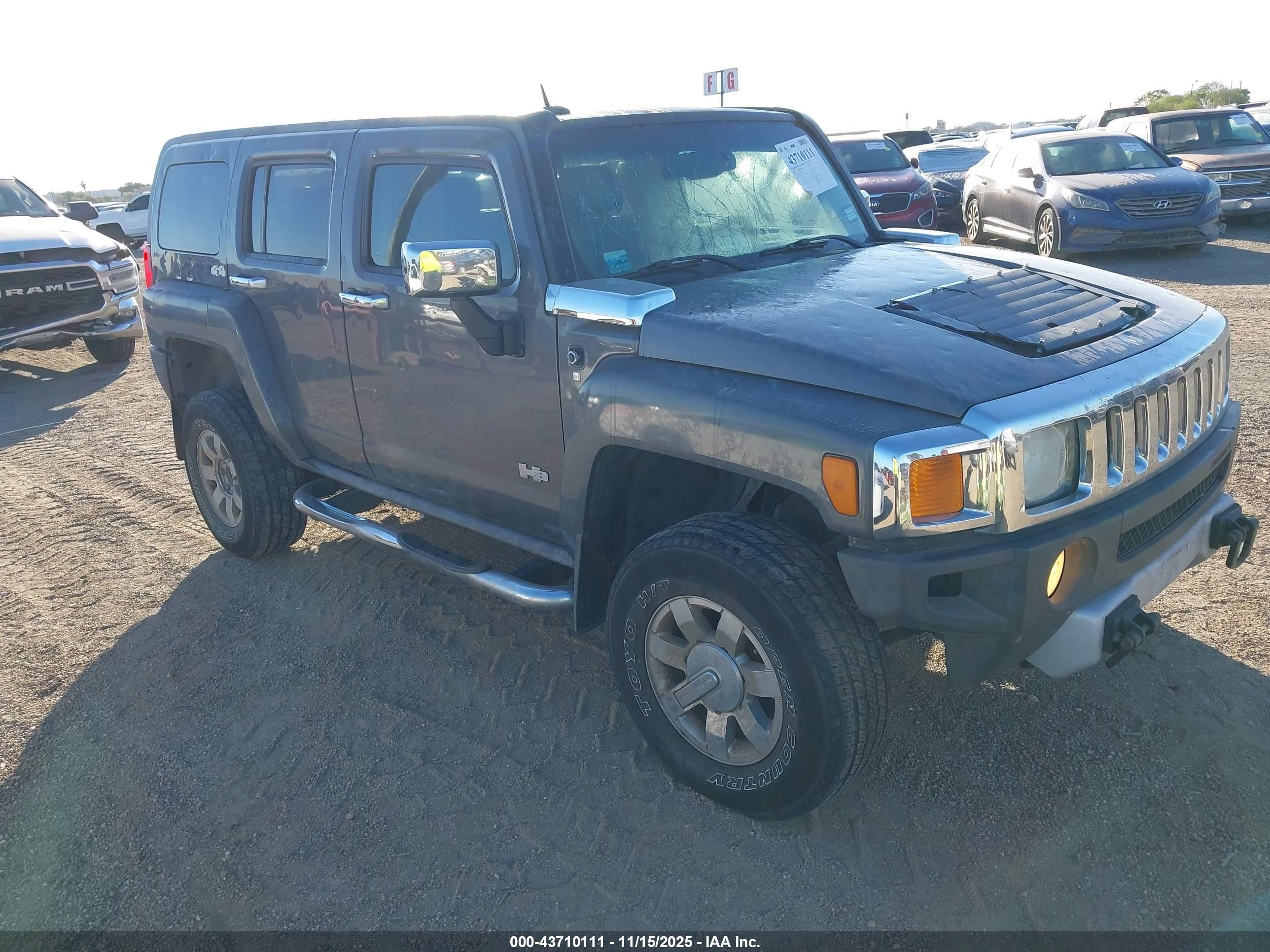 2009 Hummer H3 Adventure, VIN 5GTEN13E798118073 — Hail