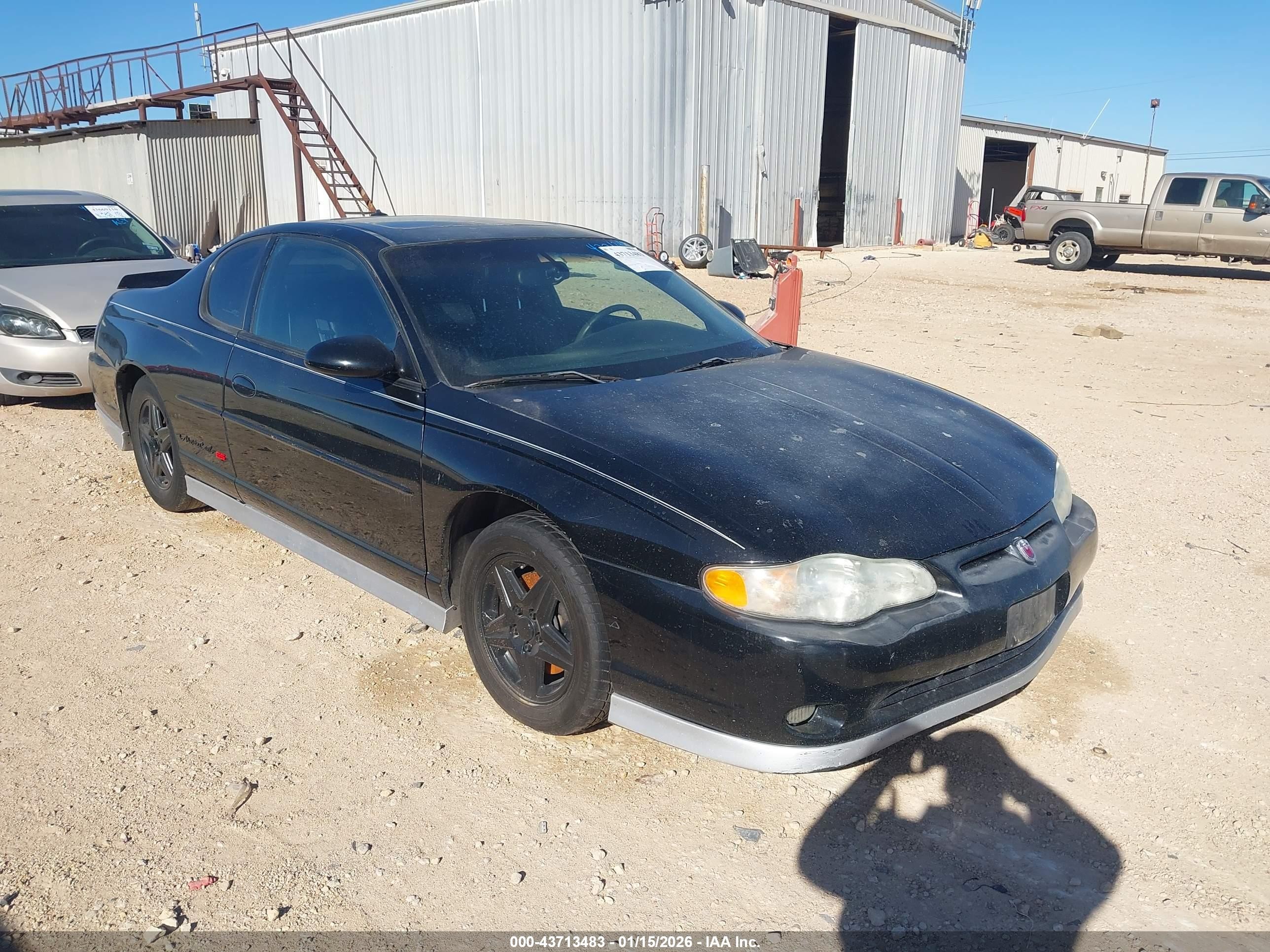 2003 Chevrolet Monte Carlo SS, VIN 2G1WX15K439404105 — Front end