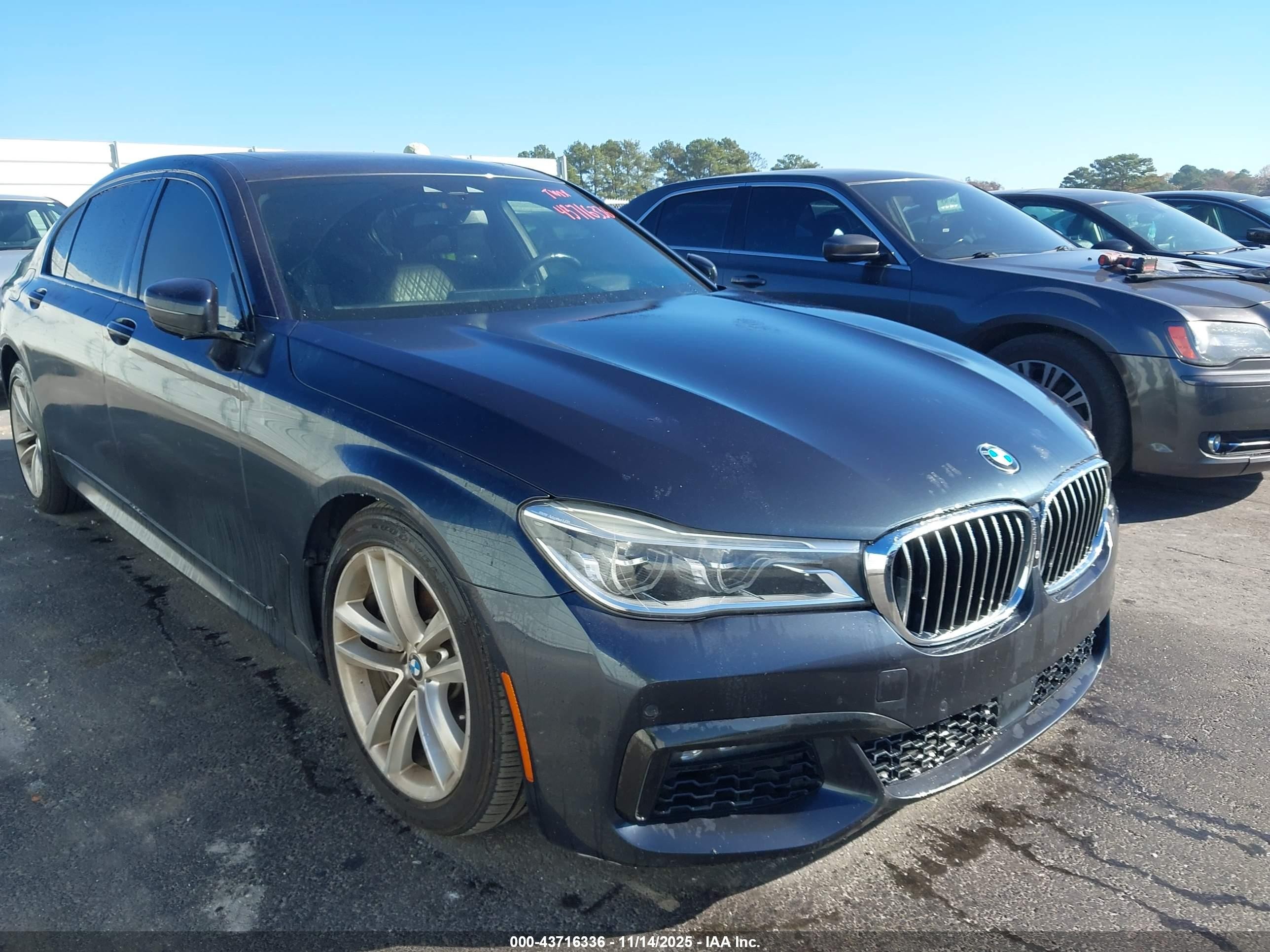 2016 BMW 7 Series 750i, VIN WBA7F0C53GGL99599 — Normal wear