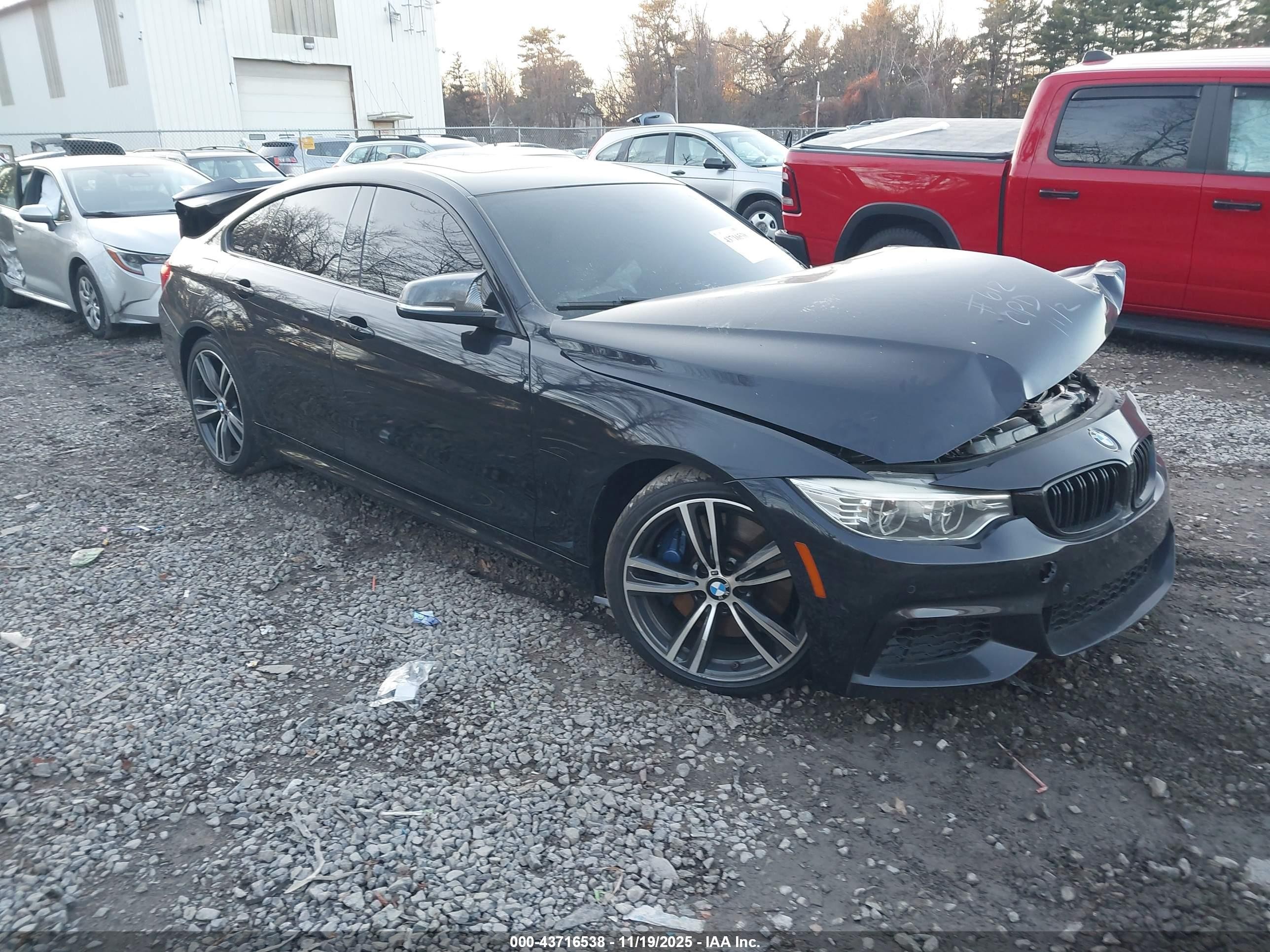 2015 BMW 4 Series 435i, VIN WBA4B1C58FG241391 — Front end