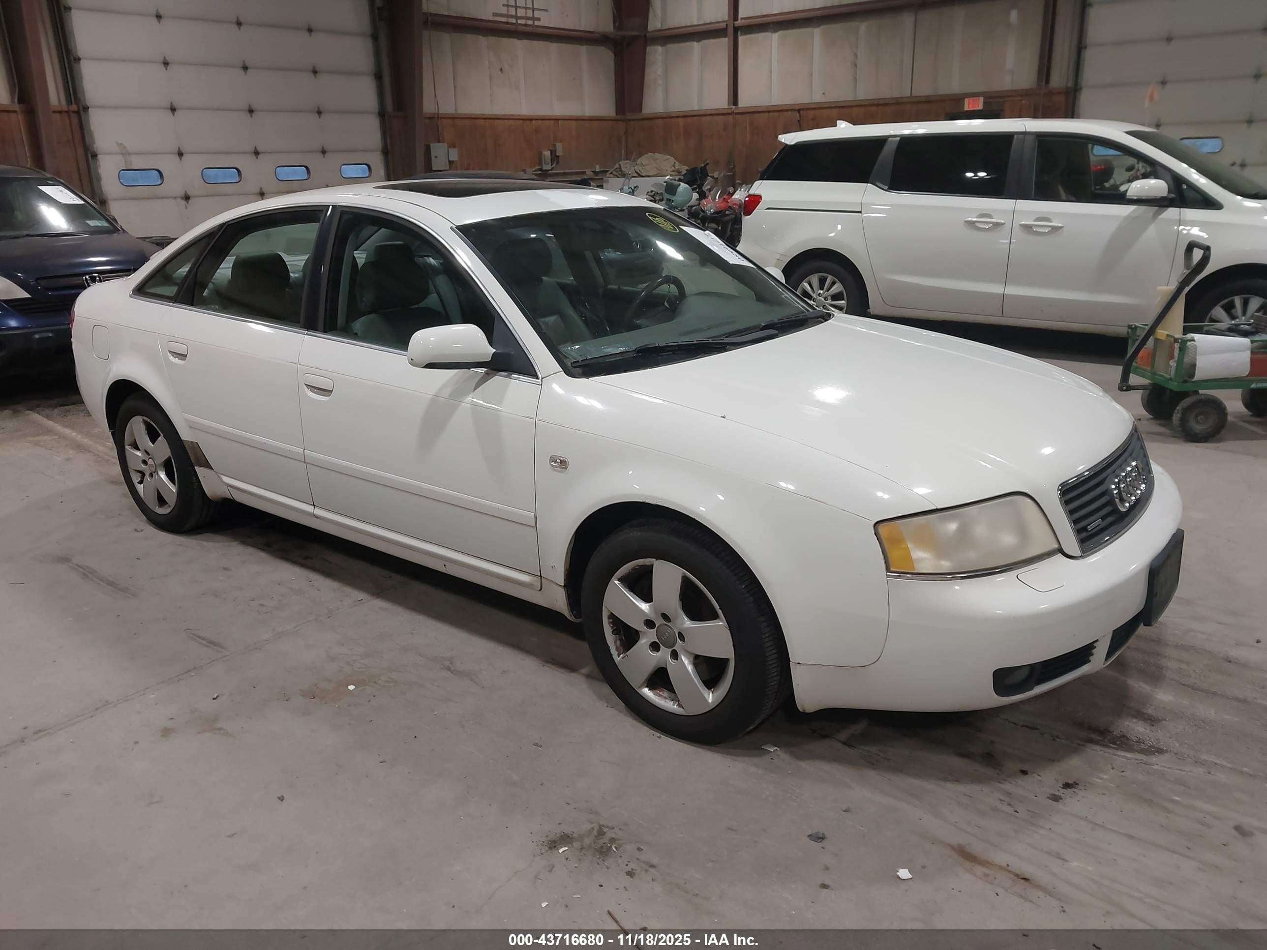 2003 Audi A6 3.0L, VIN WAULT64B83N039426 — Front end