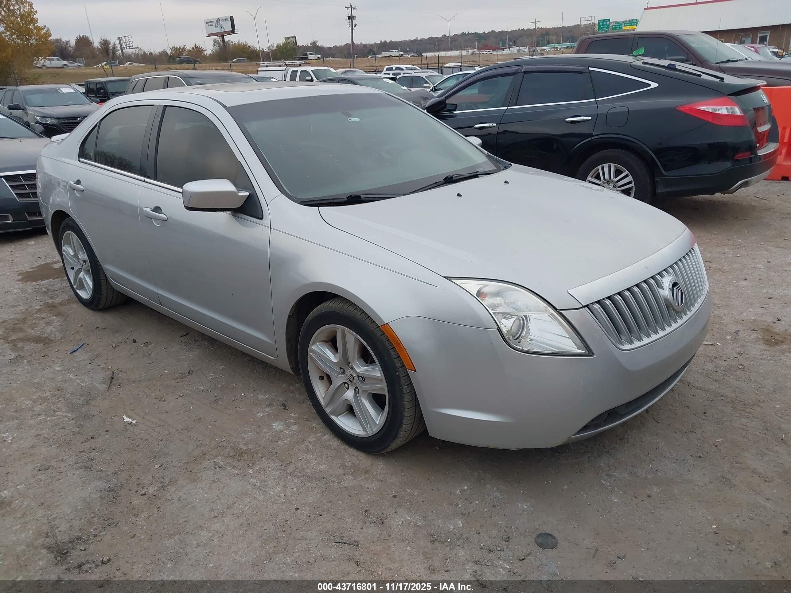 2010 Mercury Milan, VIN 3MEHM0HA1AR630467 — Hail