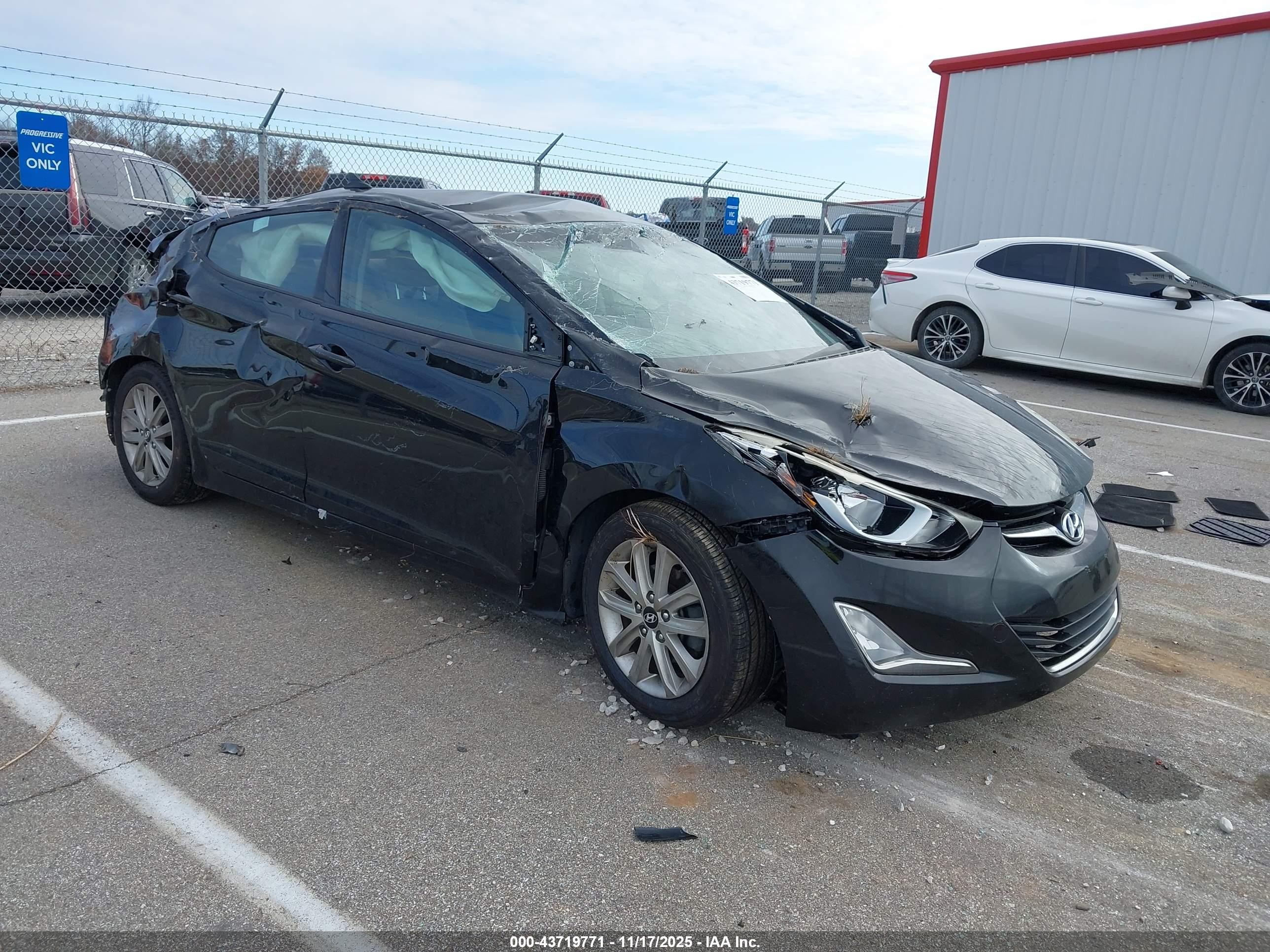 2014 Hyundai Elantra SE, VIN KMHDH4AE0EU172536 — All over