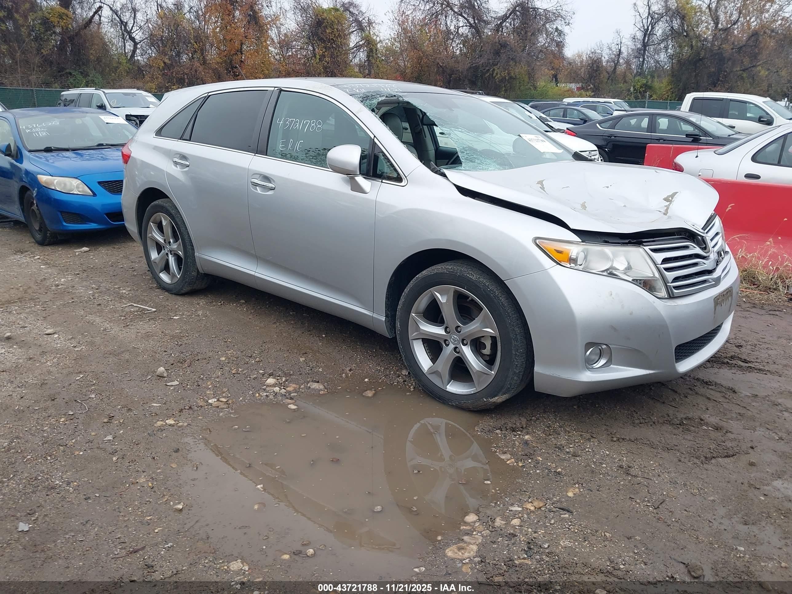2012 Toyota Venza XLE, VIN 4T3BK3BB8CU073846 — Front end