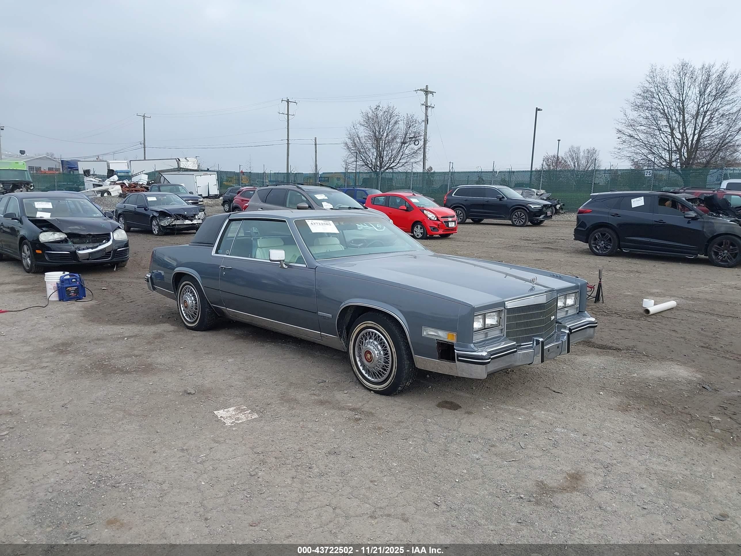 1985 Cadillac Eldorado, VIN 1G6EL5781FE648547 — Обычный износ