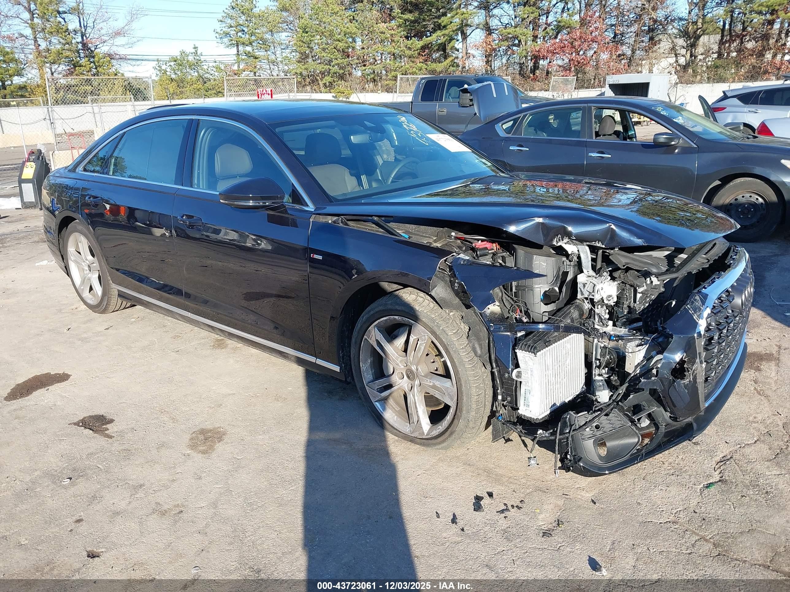 2025 Audi A8, VIN WAULDAF85SN012684 — Front end
