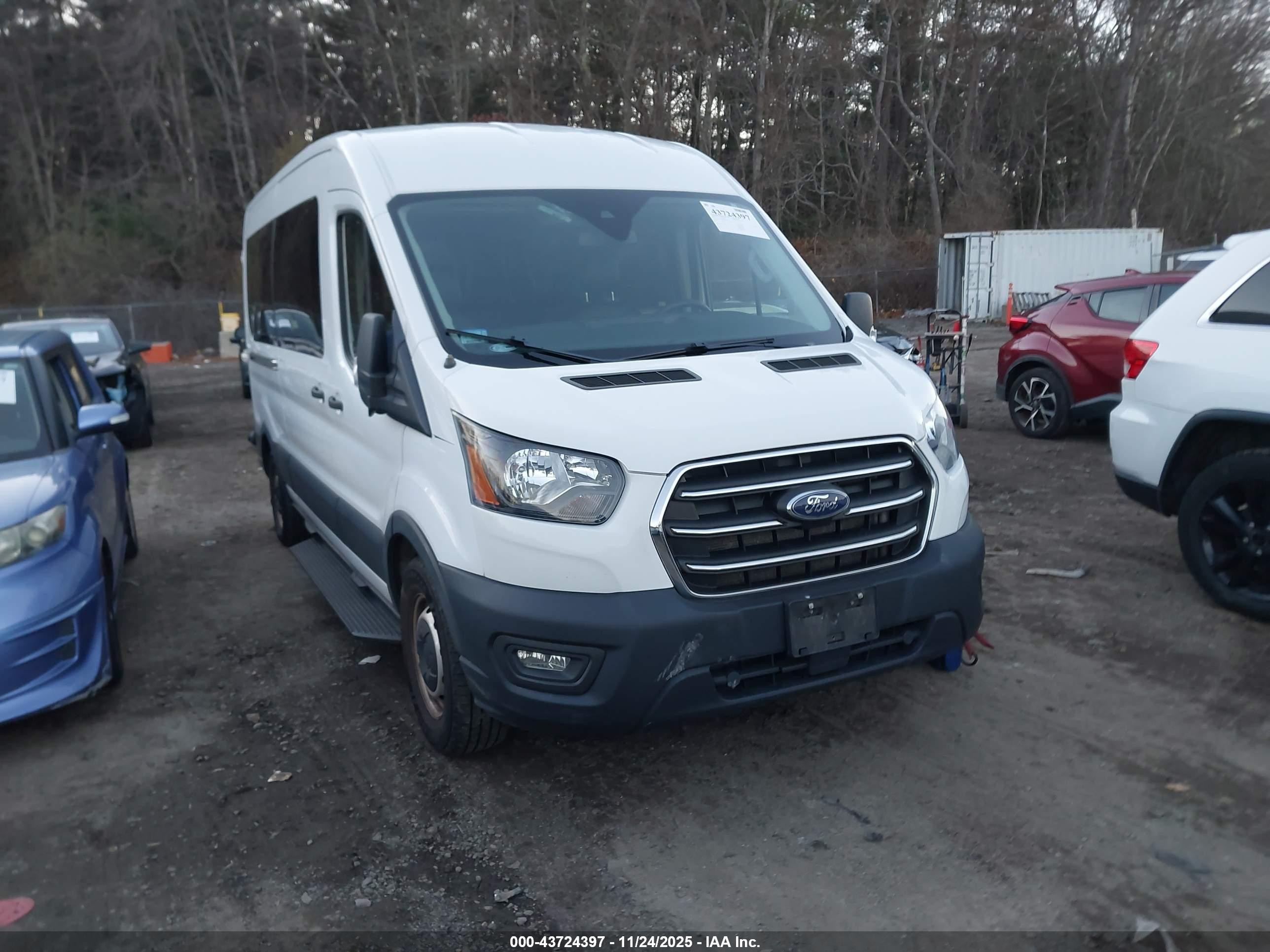 2020 Ford Transit Passenger XL, VIN 1FBAX2C89LKA08608 — Side
