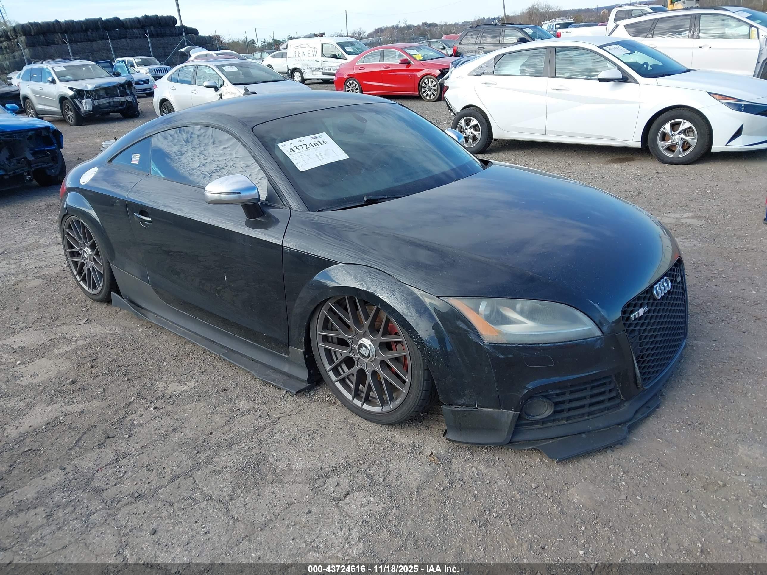 2010 Audi TTS 2.0T Prestige, VIN TRUK1AFK6A1020341 — Rear end