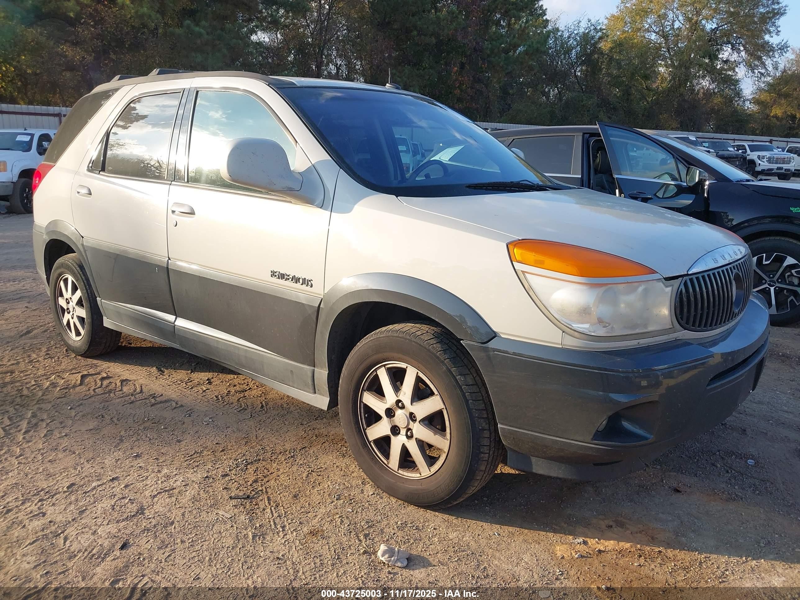 2003 Buick Rendezvous CX, VIN 3G5DA03E93S573490 — Front end