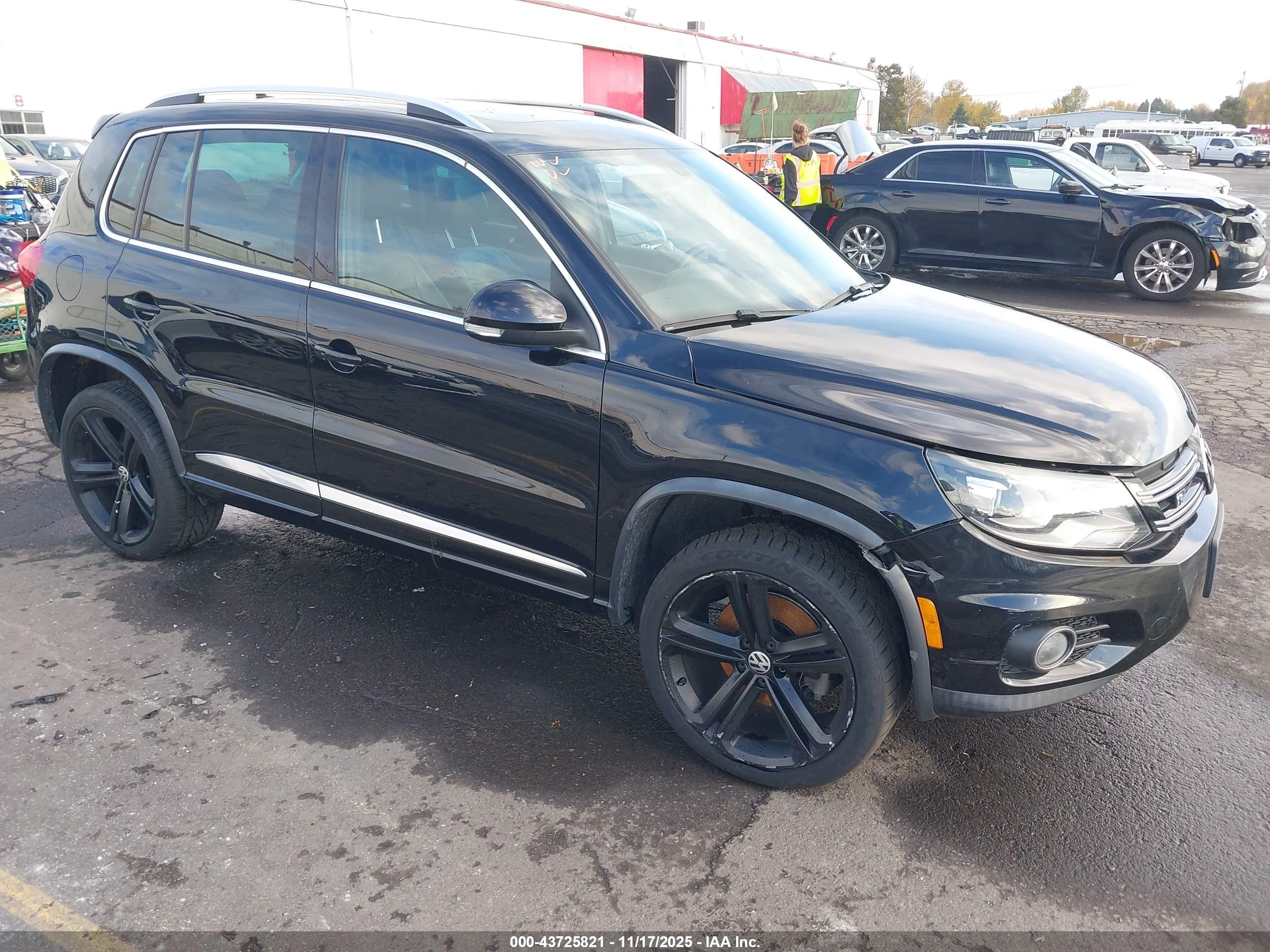 2014 Volkswagen Tiguan S, VIN WVGAV3AX6EW055748 — Theft recovery