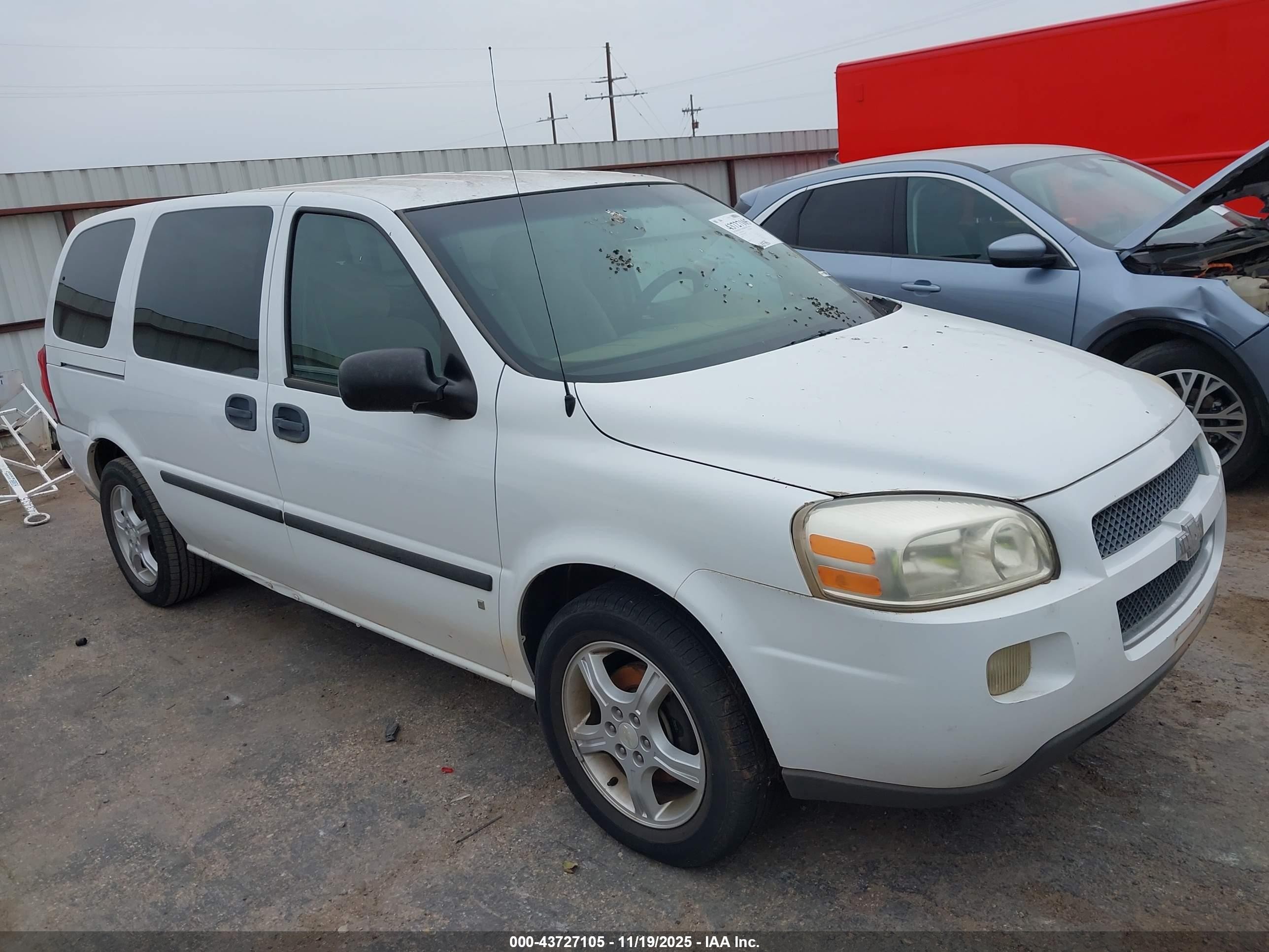 2007 Chevrolet Uplander LS Fleet, VIN 1GNDV23147D199972 — Hail